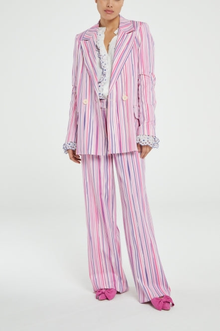 City Wide Stripe Trousers Fabienne chapot - second hand