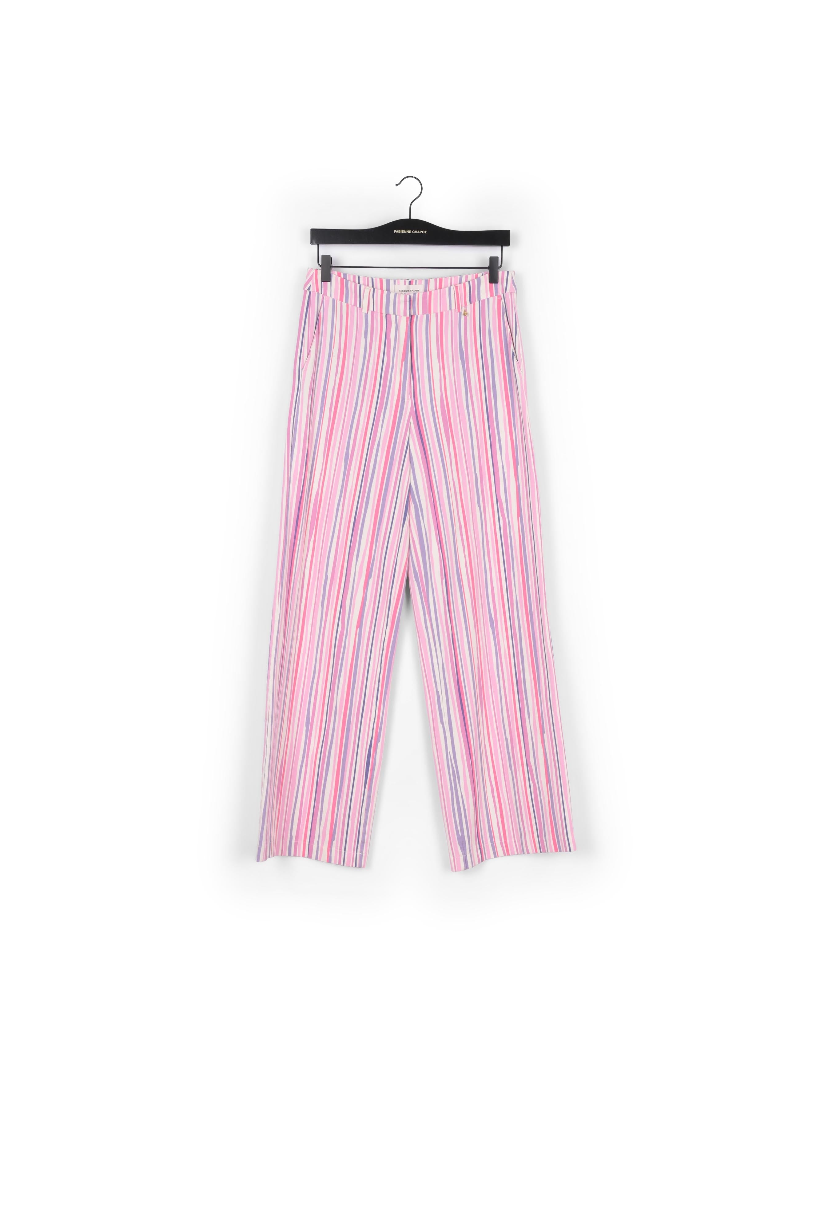 City Wide Stripe Trousers Fabienne chapot - second hand
