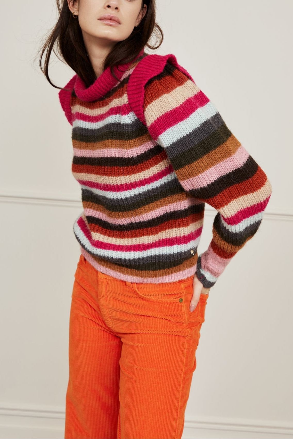 Rainbow Pullover Fabienne chapot - second hand