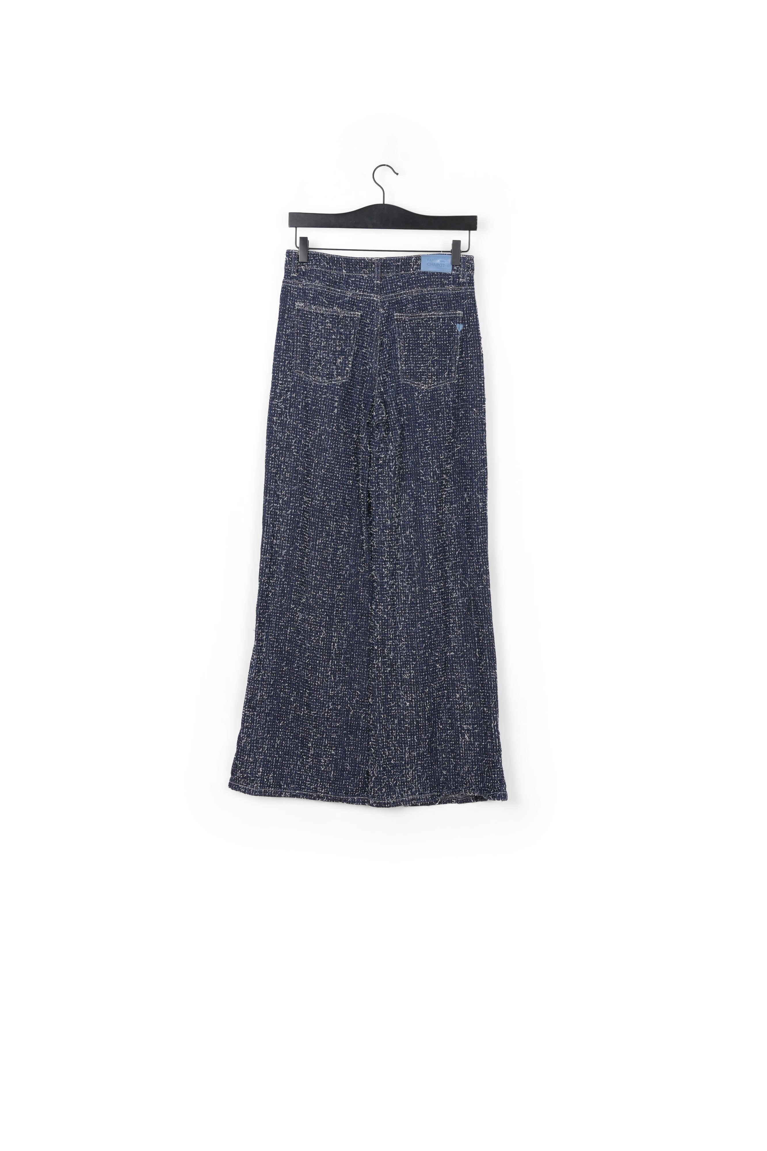 Thea Wide Leg Tweed Jeans Fabienne chapot - second hand