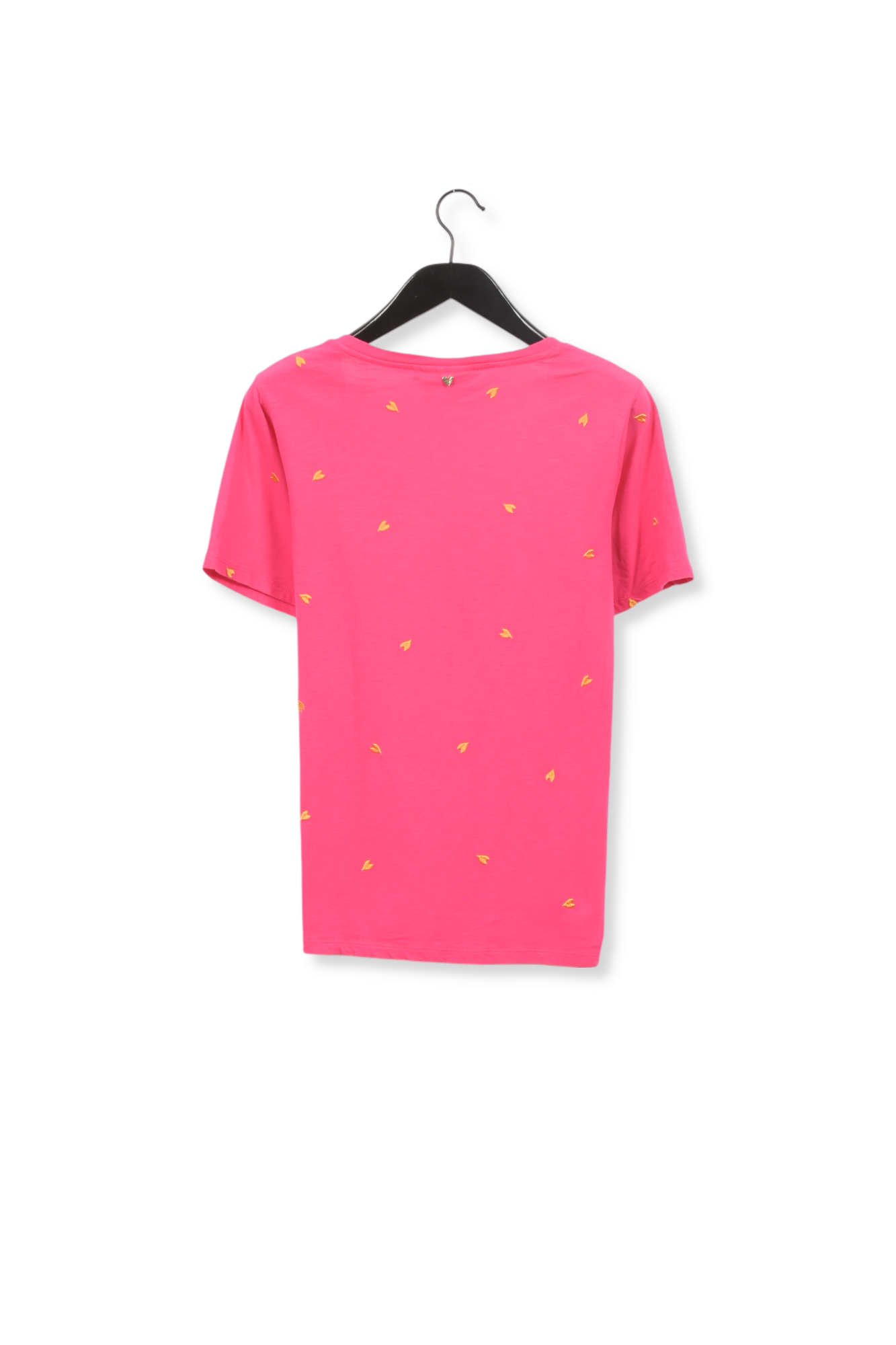 Phil V-neck Orange Heart T-shirt Fabienne chapot - second hand