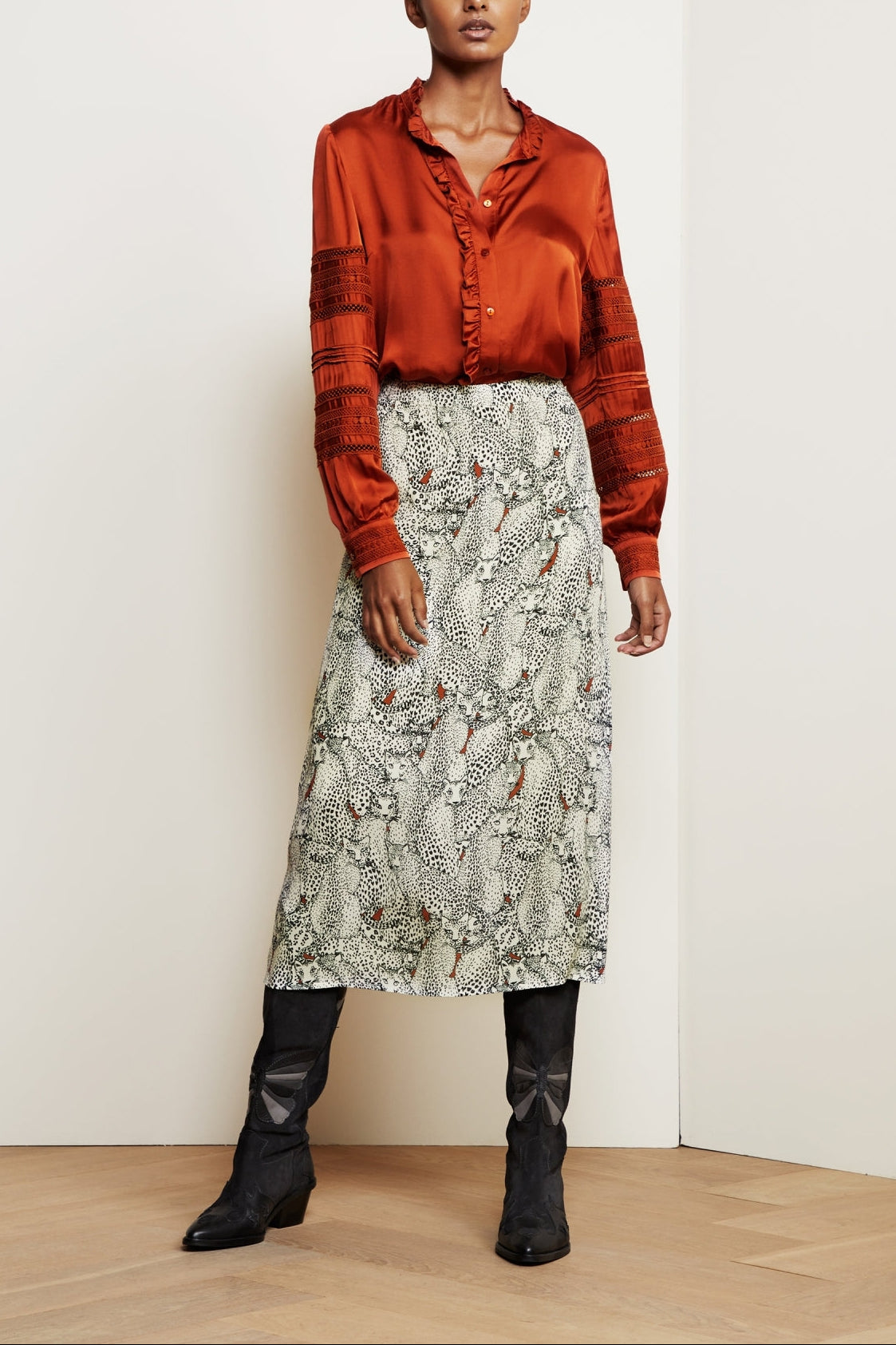 Hall Skirt Fabienne chapot - second hand