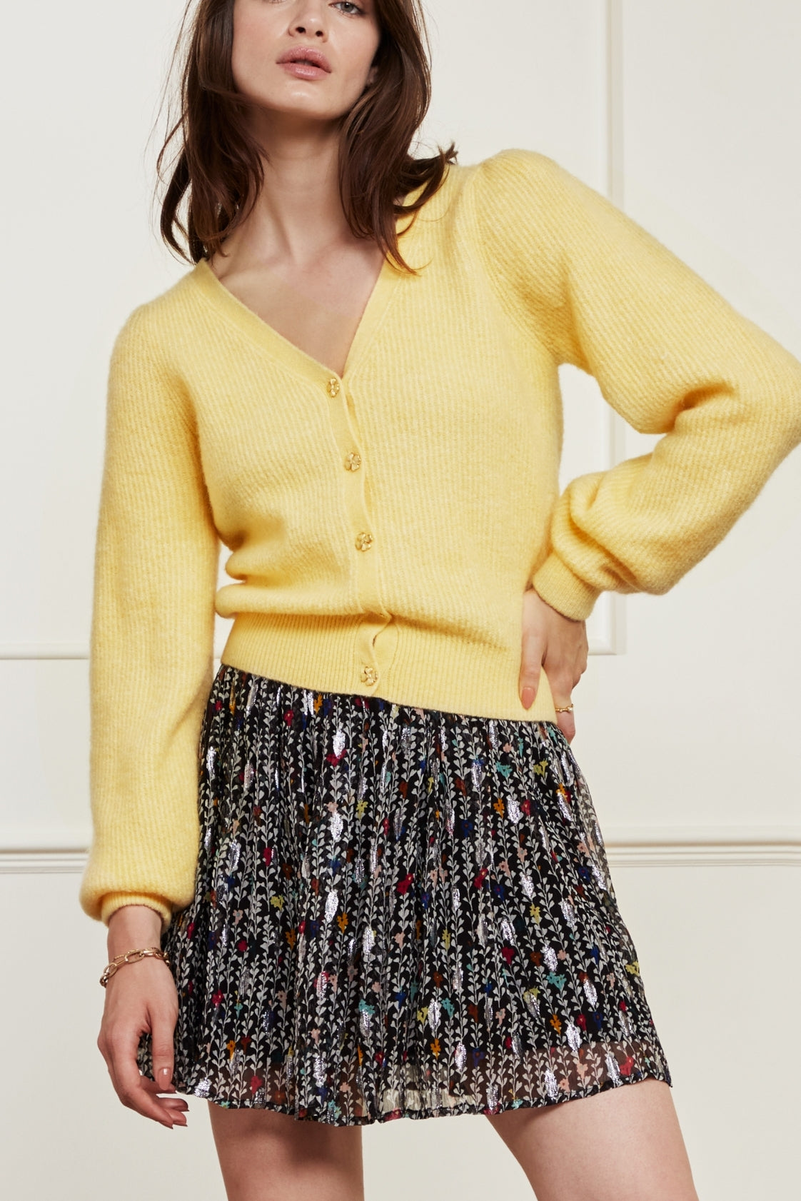 Sally Cardigan Long Sleeve Fabienne chapot - second hand