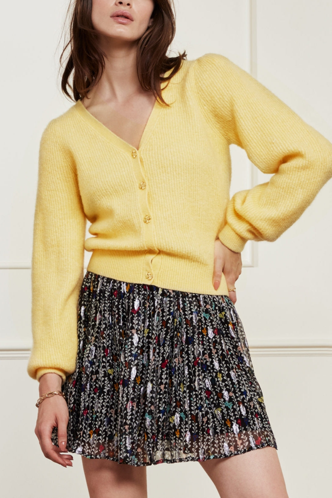 Sally Cardigan Long Sleeve Fabienne chapot - second hand