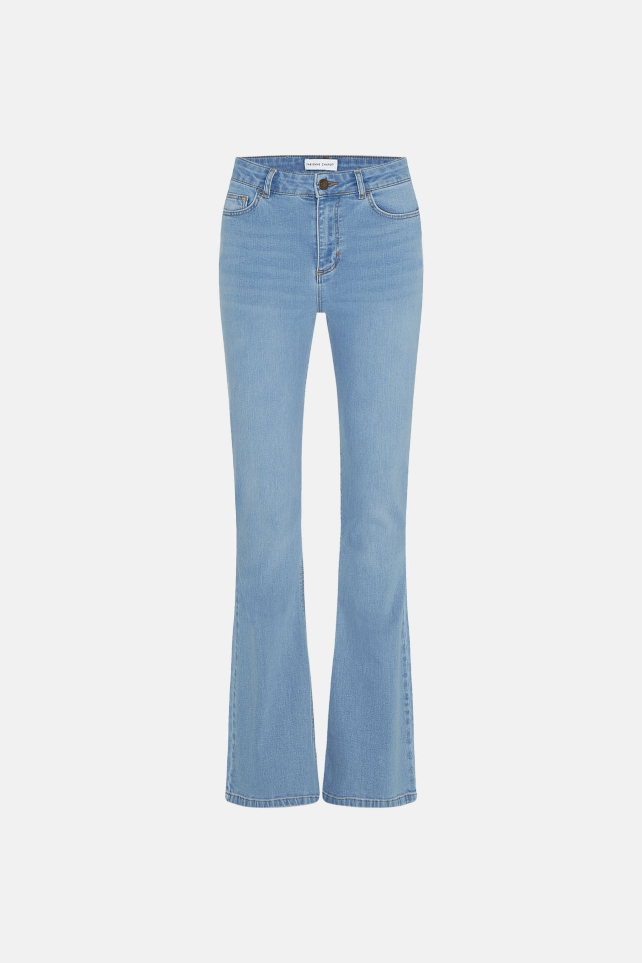 Eva Denim Flare Trousers Fabienne chapot - second hand