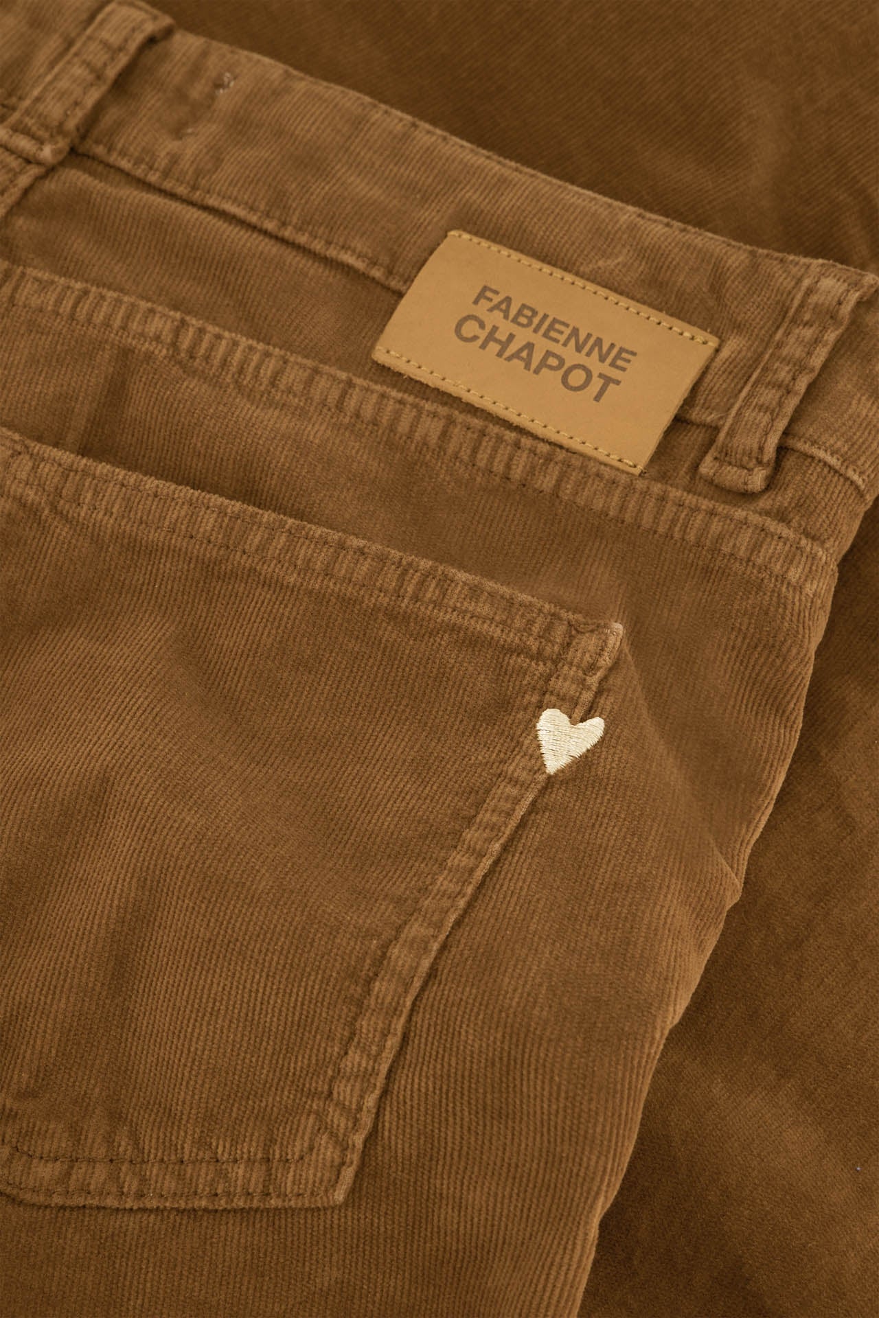 Eva Corduroy Flare Trousers Fabienne chapot - second hand