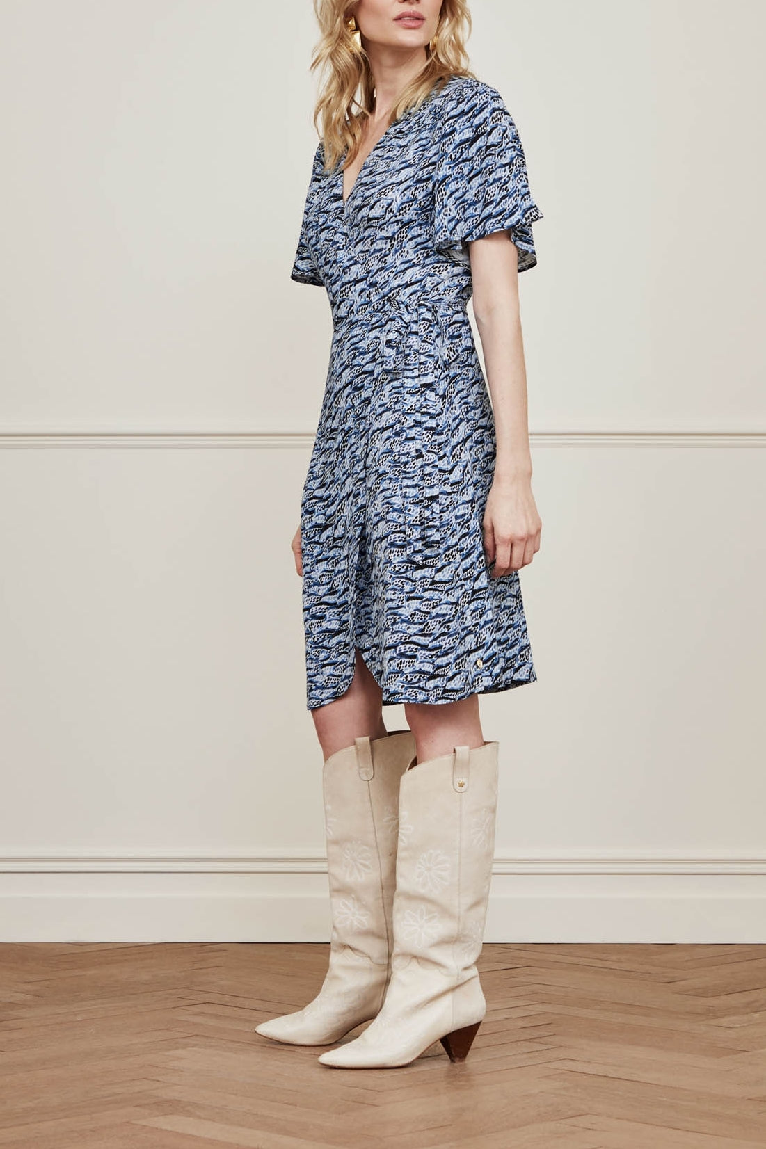 Archana Butterfly Short Dress Fabienne chapot - second hand