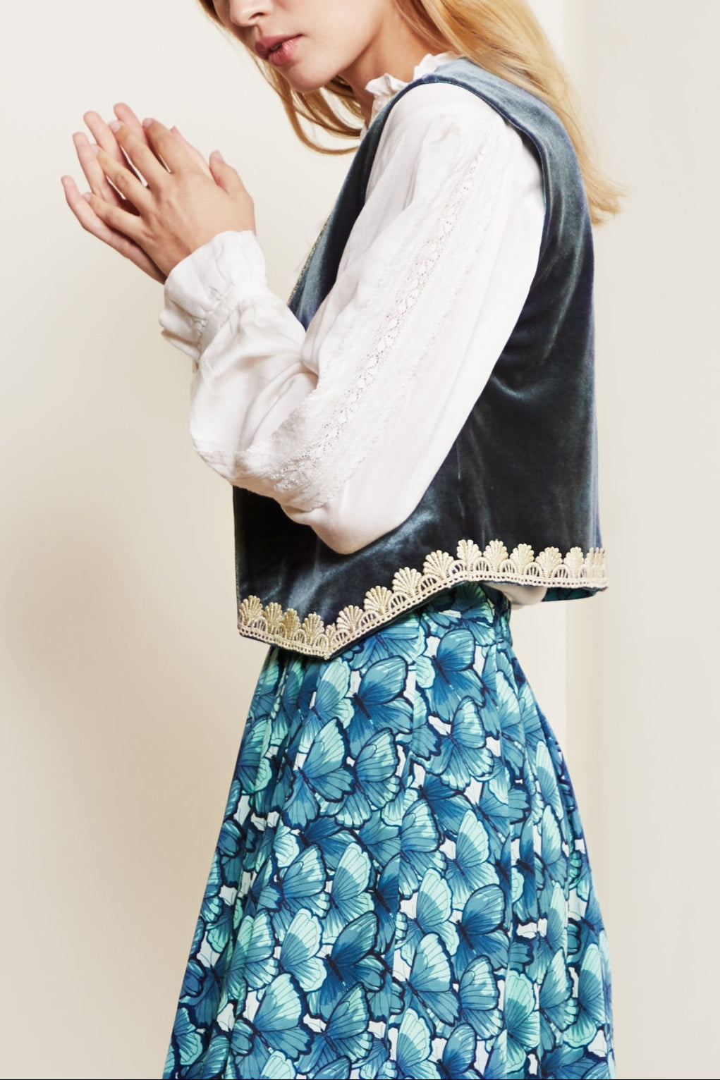 Giulia Gilet Fabienne chapot - second hand