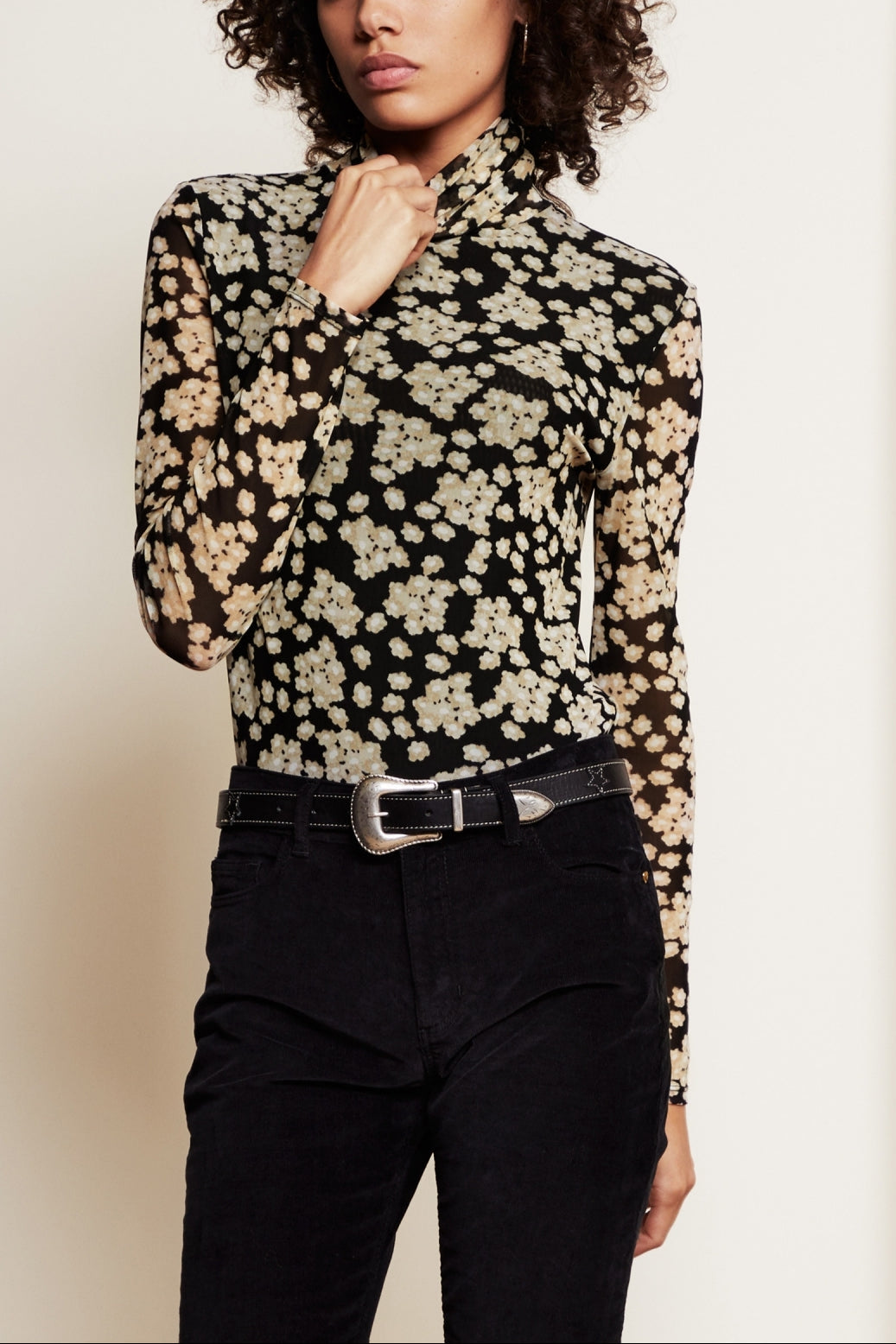 Jane Mesh Otte Top Fabienne chapot - second hand