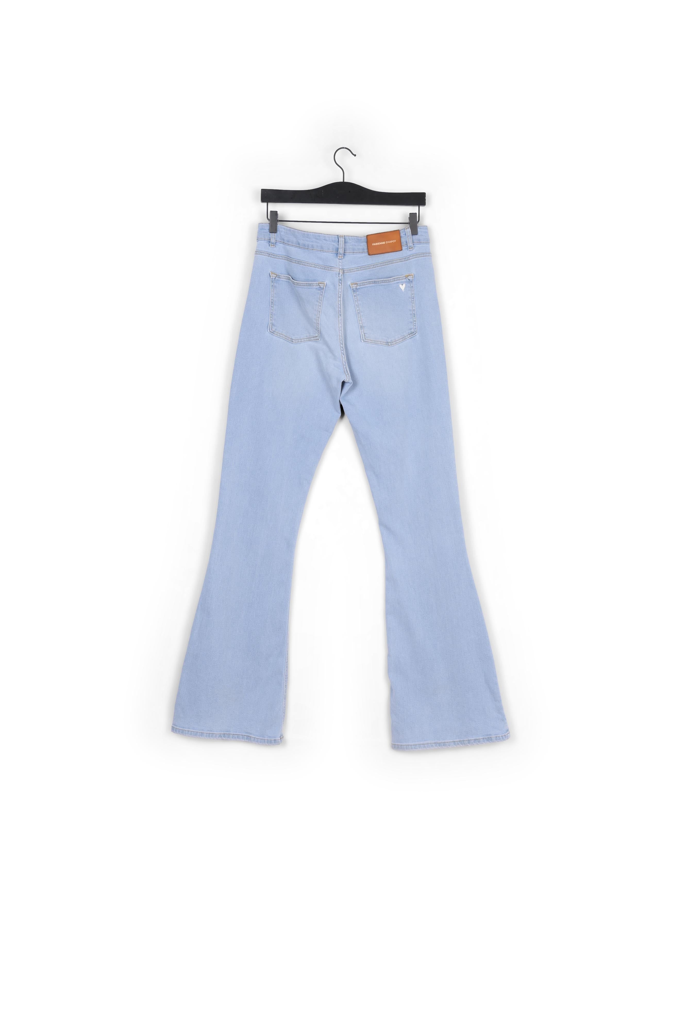 Eva Denim Flare Trousers Fabienne chapot - second hand