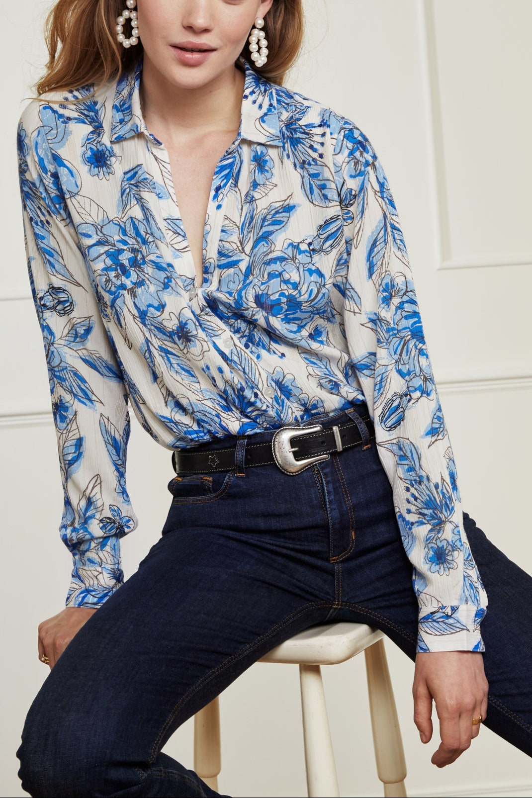 Liv Blouse Fabienne chapot - second hand