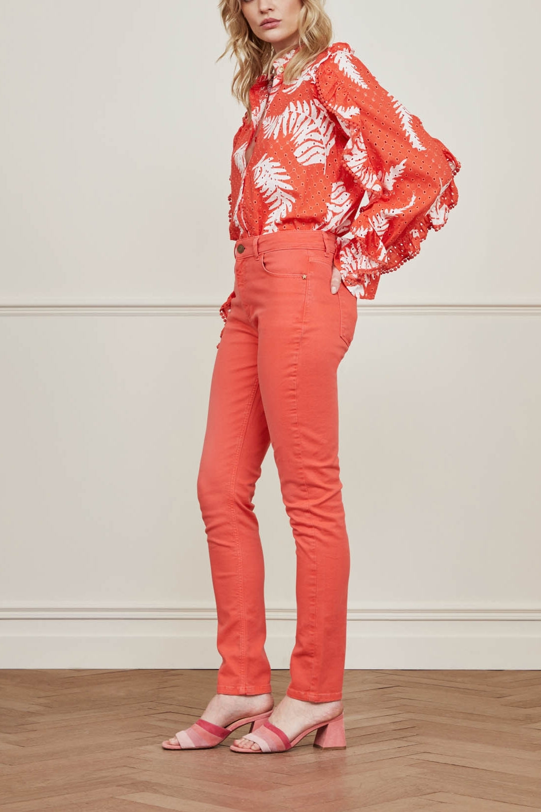 Eva Slim Trousers Fabienne chapot - second hand
