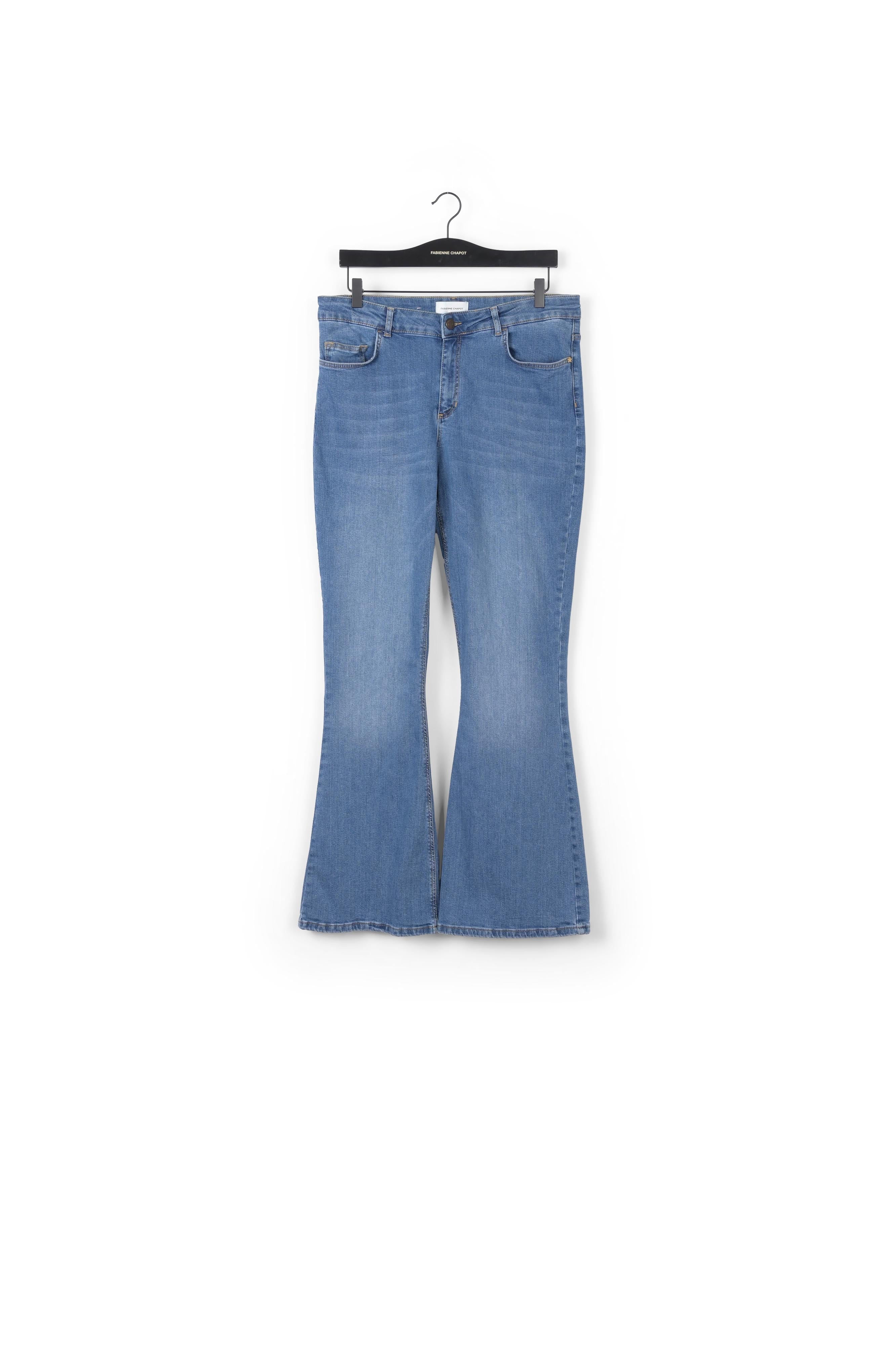 Eva Denim Flare Trousers Fabienne chapot - second hand
