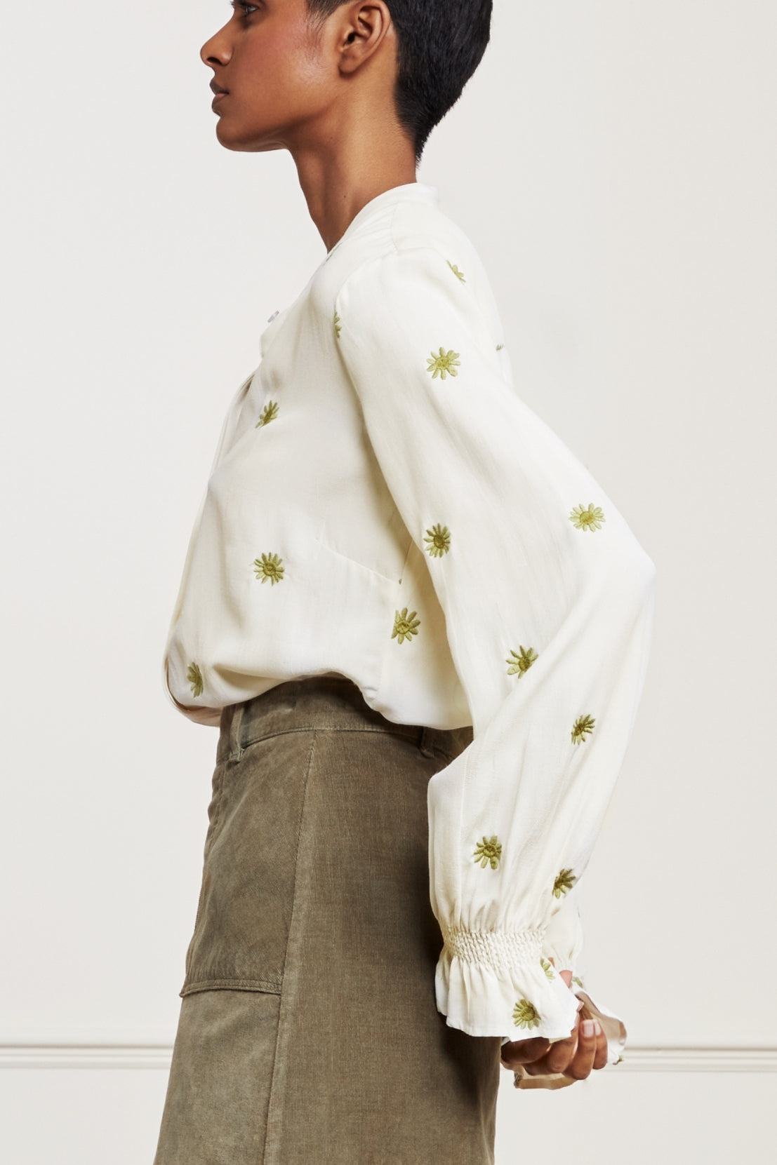 Studio Embro Blouse Fabienne chapot - second hand