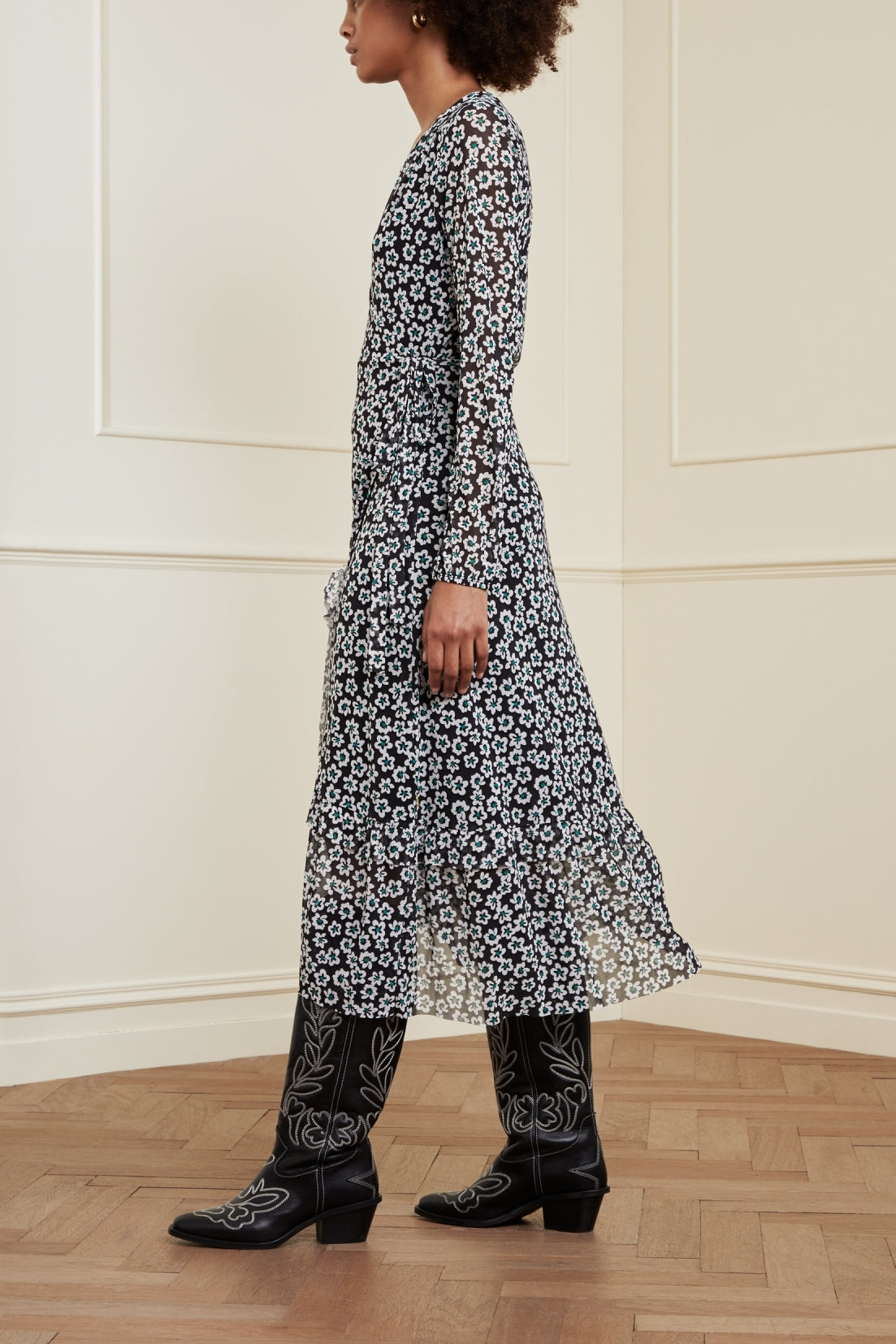 Natasja Frill Dress Fabienne chapot - second hand