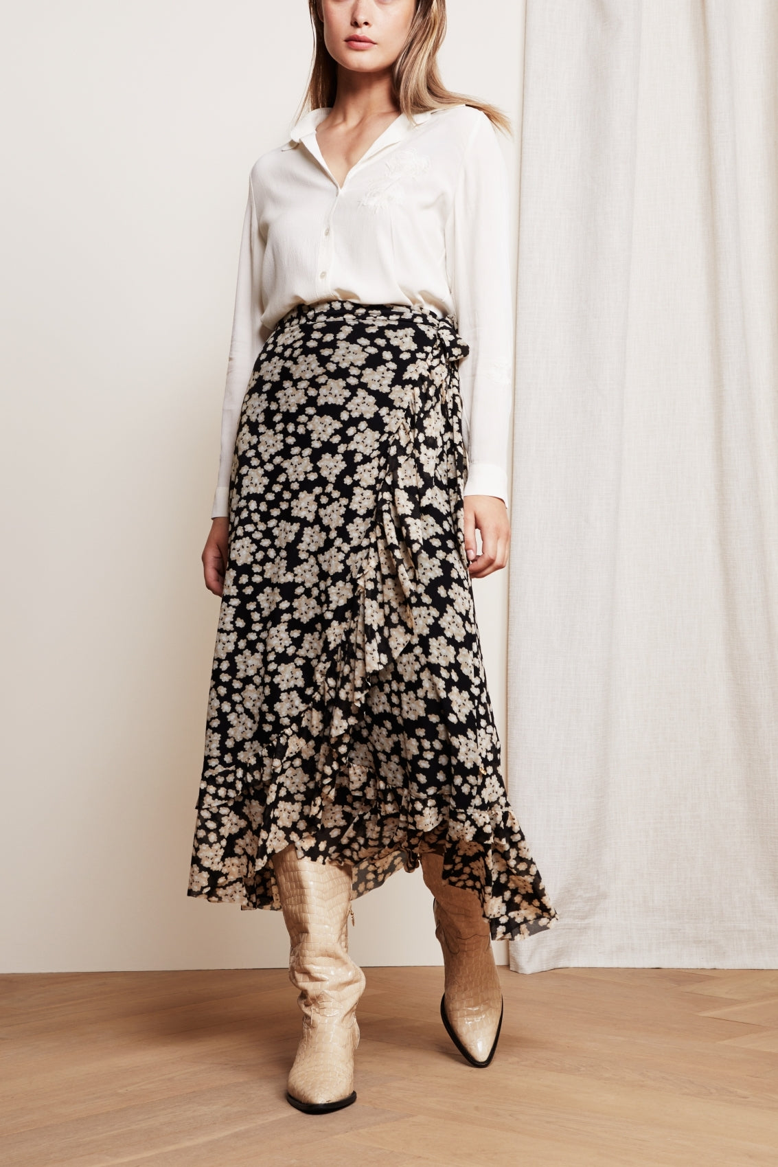 Bobo Frill Skirt Fabienne chapot - second hand