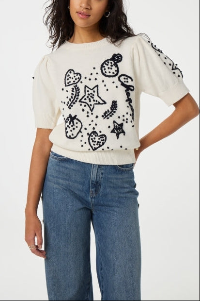 Edo Short Sleeve Pullover Fabienne chapot - second hand