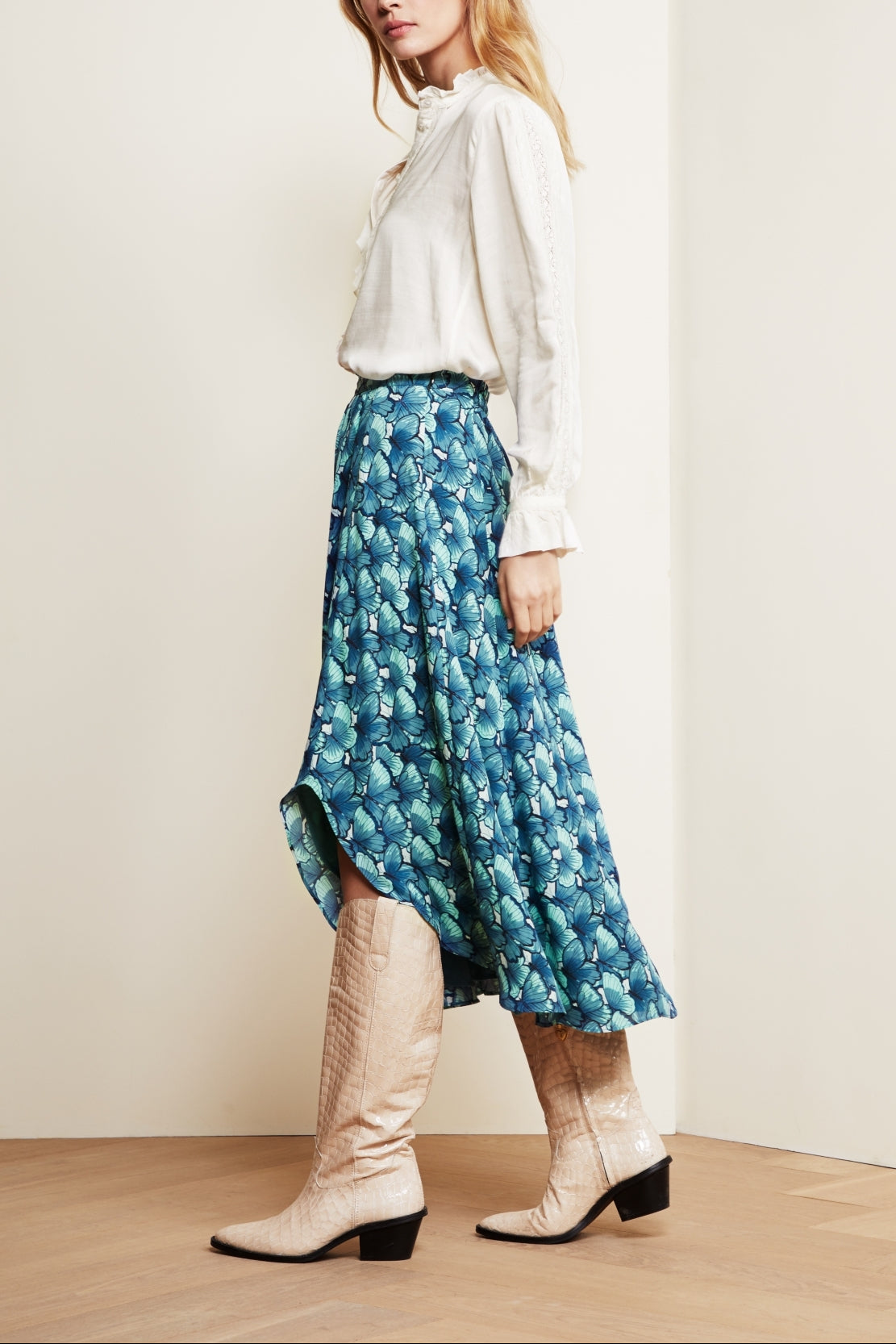 Georgetta Skirt Fabienne chapot - second hand