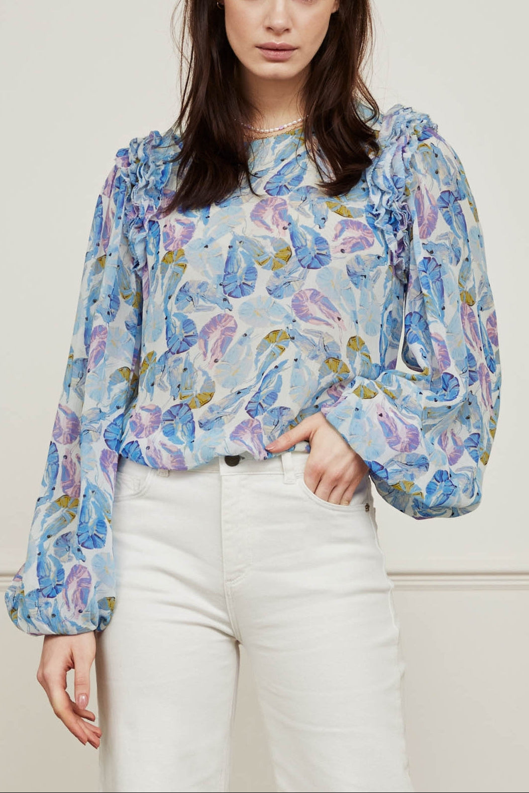 Azure Top Fabienne chapot - second hand