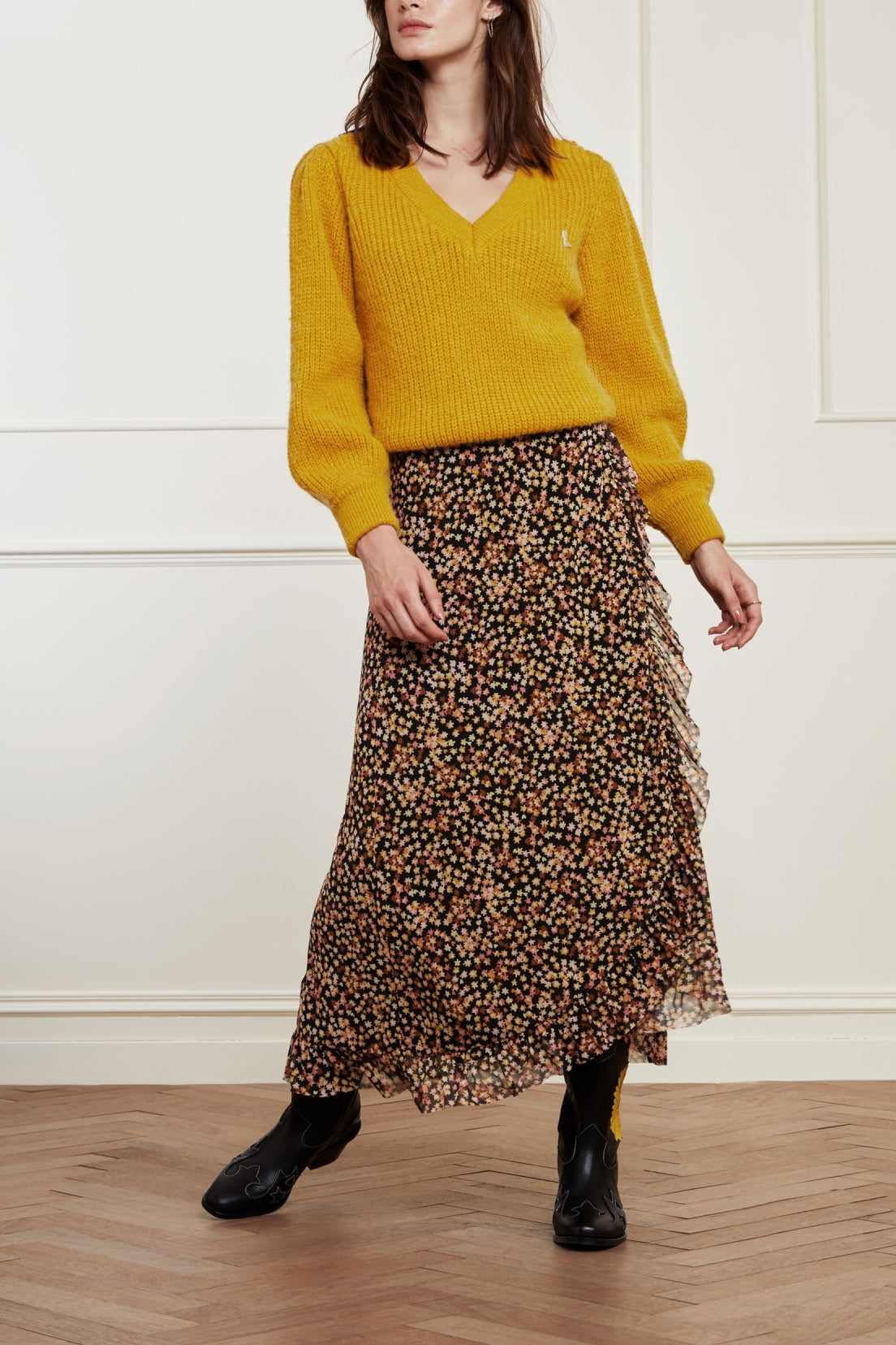 Starry V-Neck Pullover Fabienne chapot - second hand