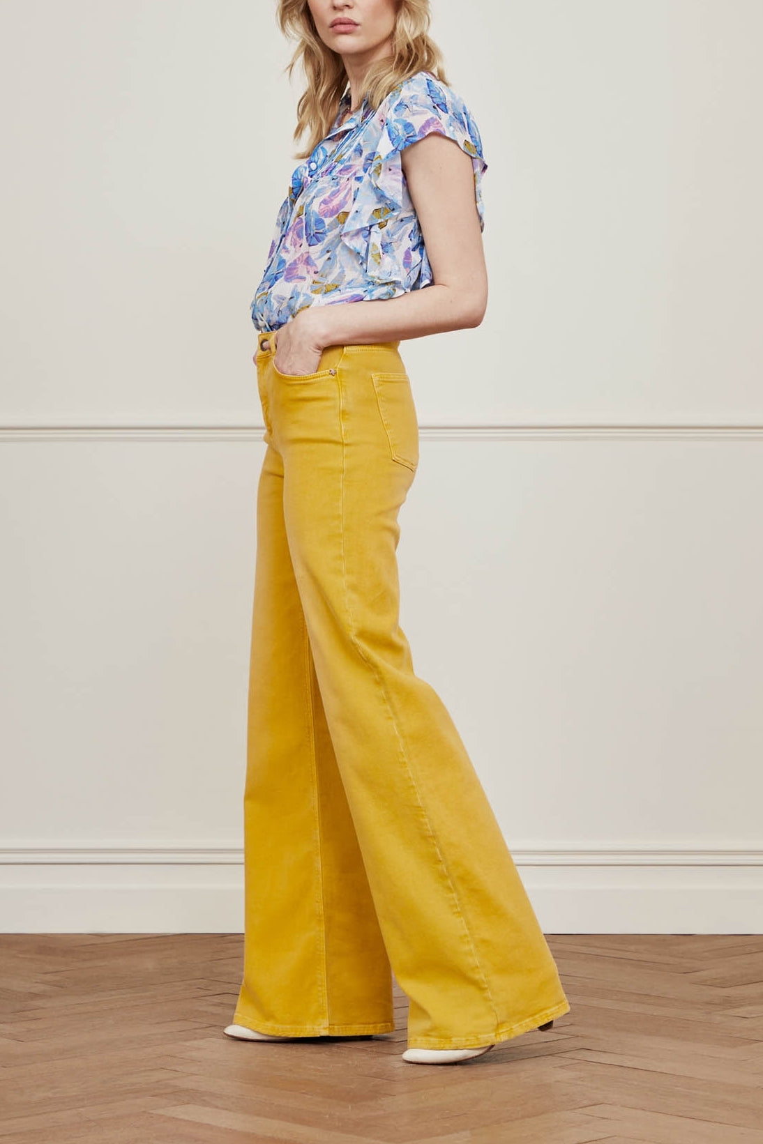 Eva Wide Leg Trousers Fabienne chapot - second hand