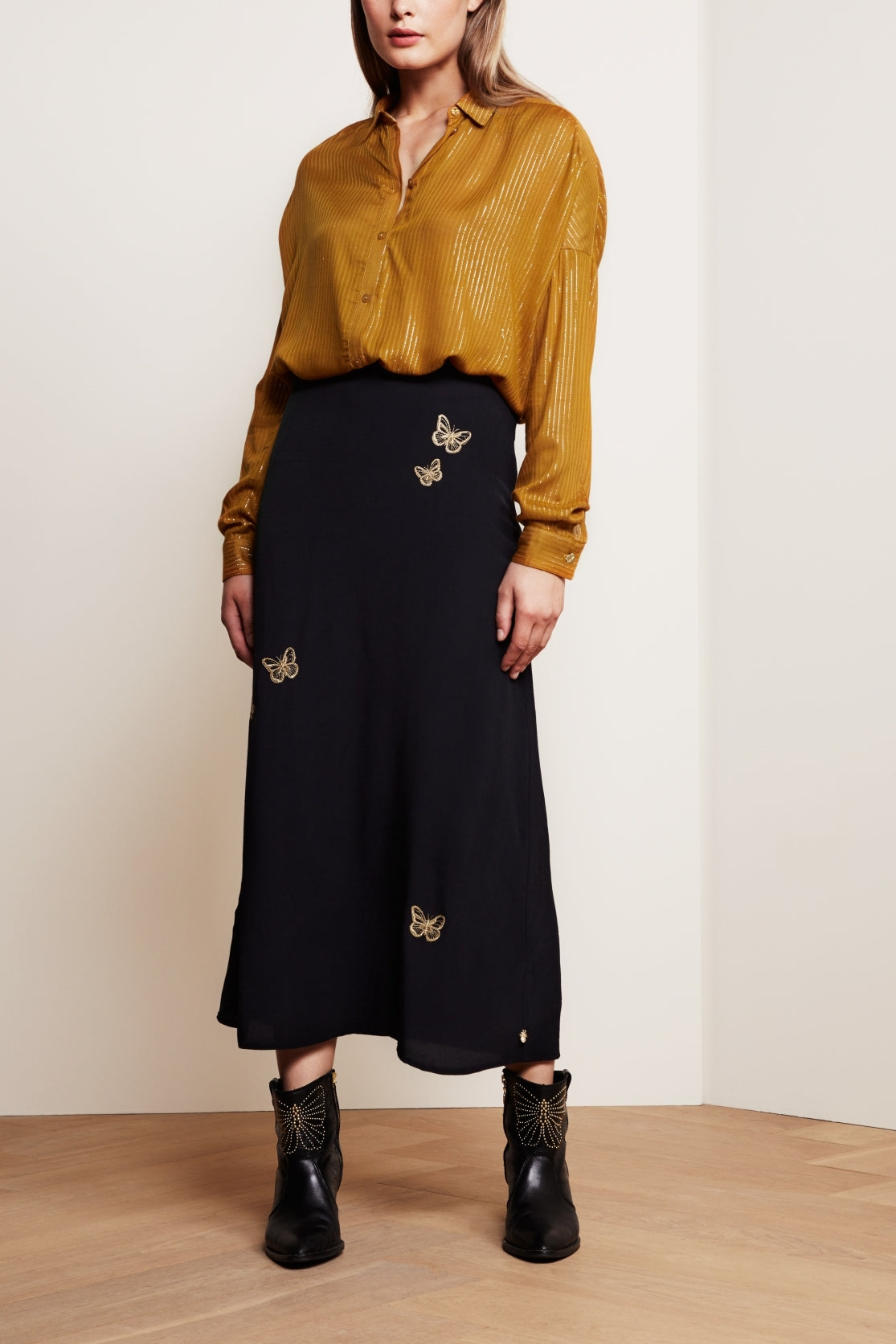Laurie Embro Skirt Fabienne chapot - second hand