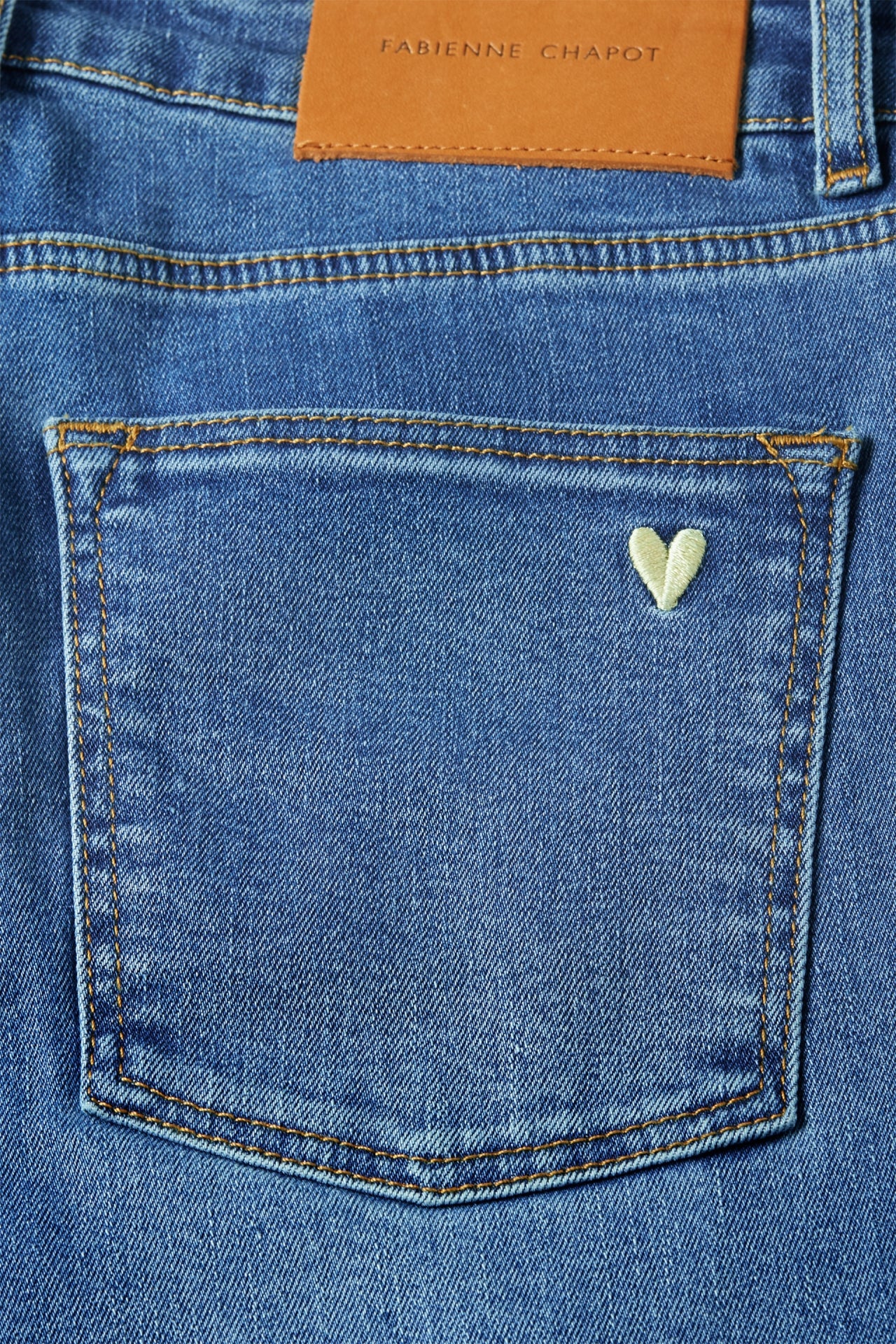 Eva Denim Slim Trousers Fabienne chapot - second hand