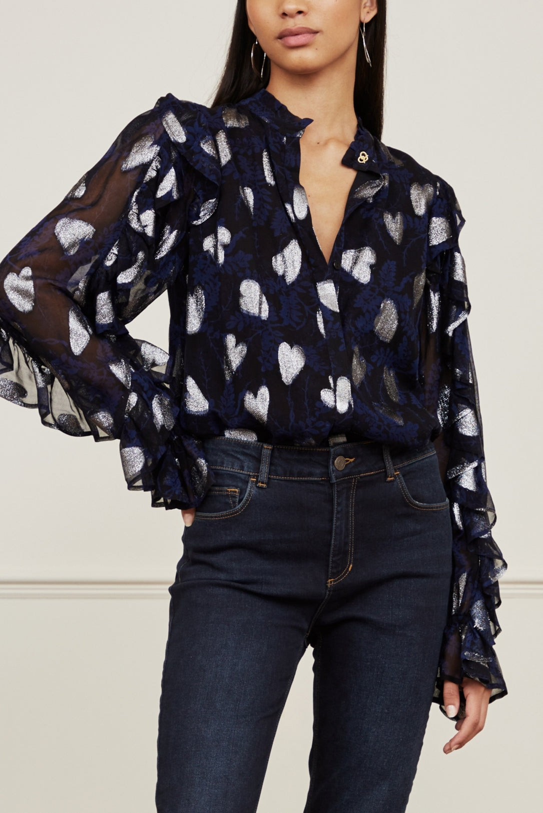 Josie Indi  Blouse Fabienne chapot - second hand