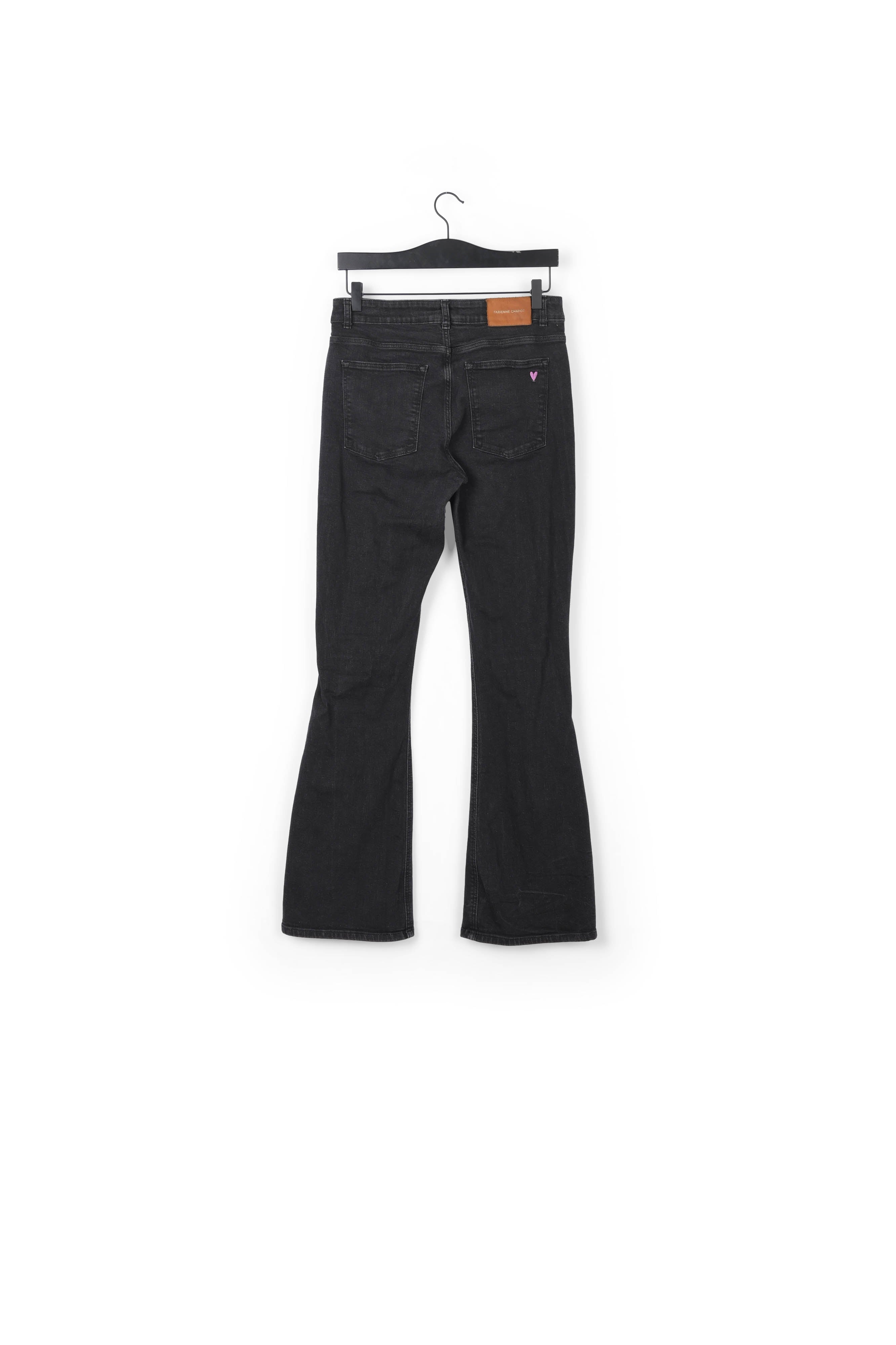 Eva Denim Flare Trousers Fabienne chapot - second hand