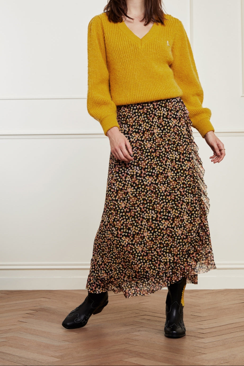 Starry V-Neck Pullover Fabienne chapot - second hand