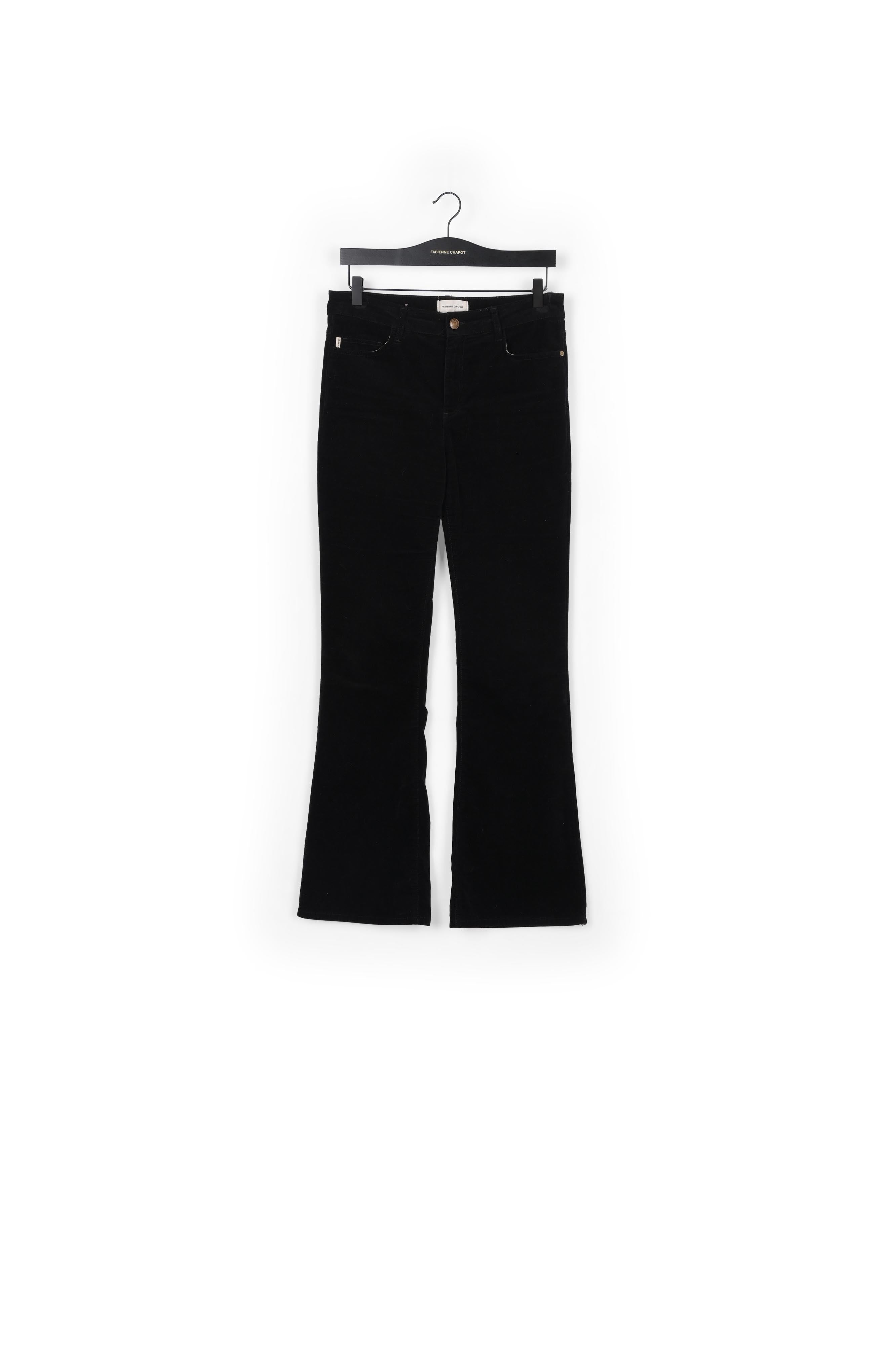 Eva Corduroy Flare Trousers Fabienne chapot - second hand