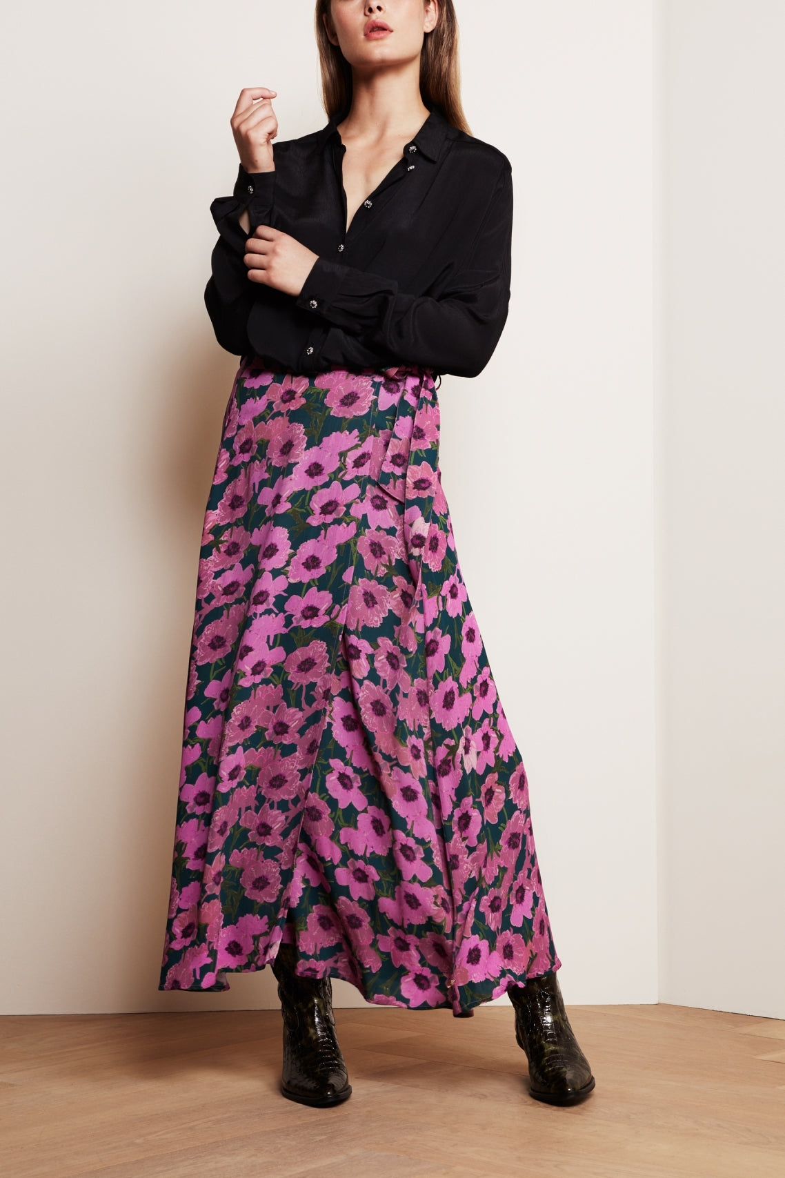 Sia Solid Blouse Fabienne chapot - second hand
