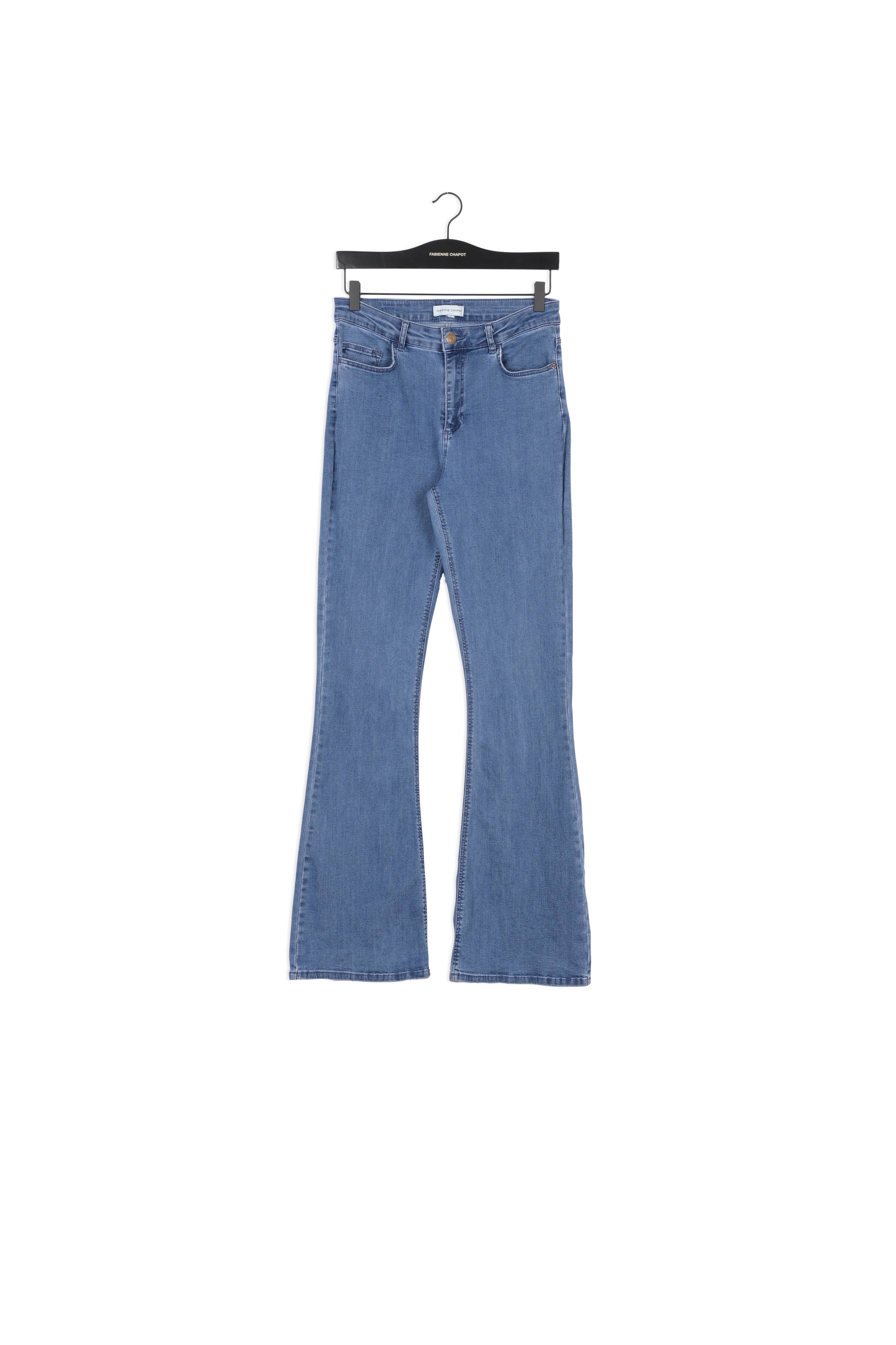 Eva Denim Flare Trousers Fabienne chapot - second hand