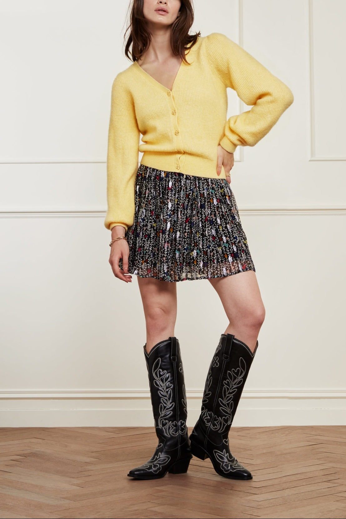 Sally Cardigan Long Sleeve Fabienne chapot - second hand