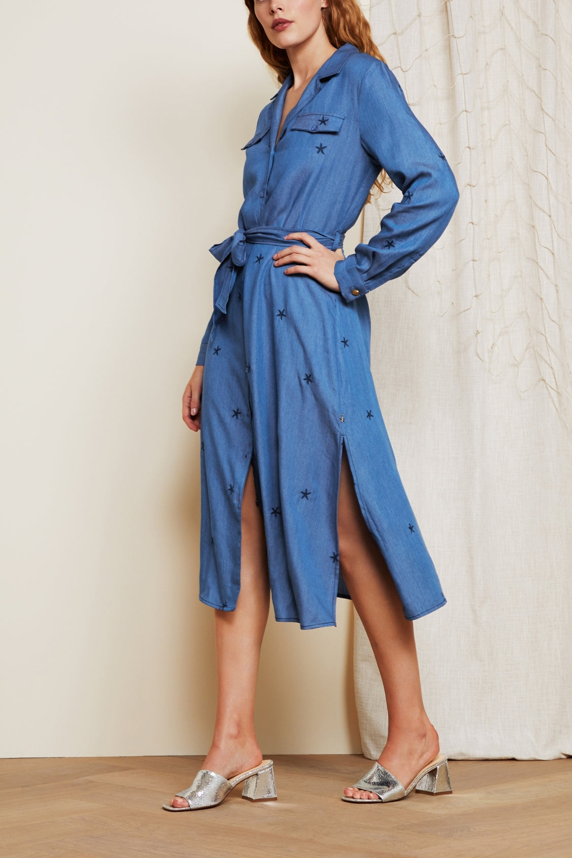 Thea Chambray Dress Fabienne chapot - second hand