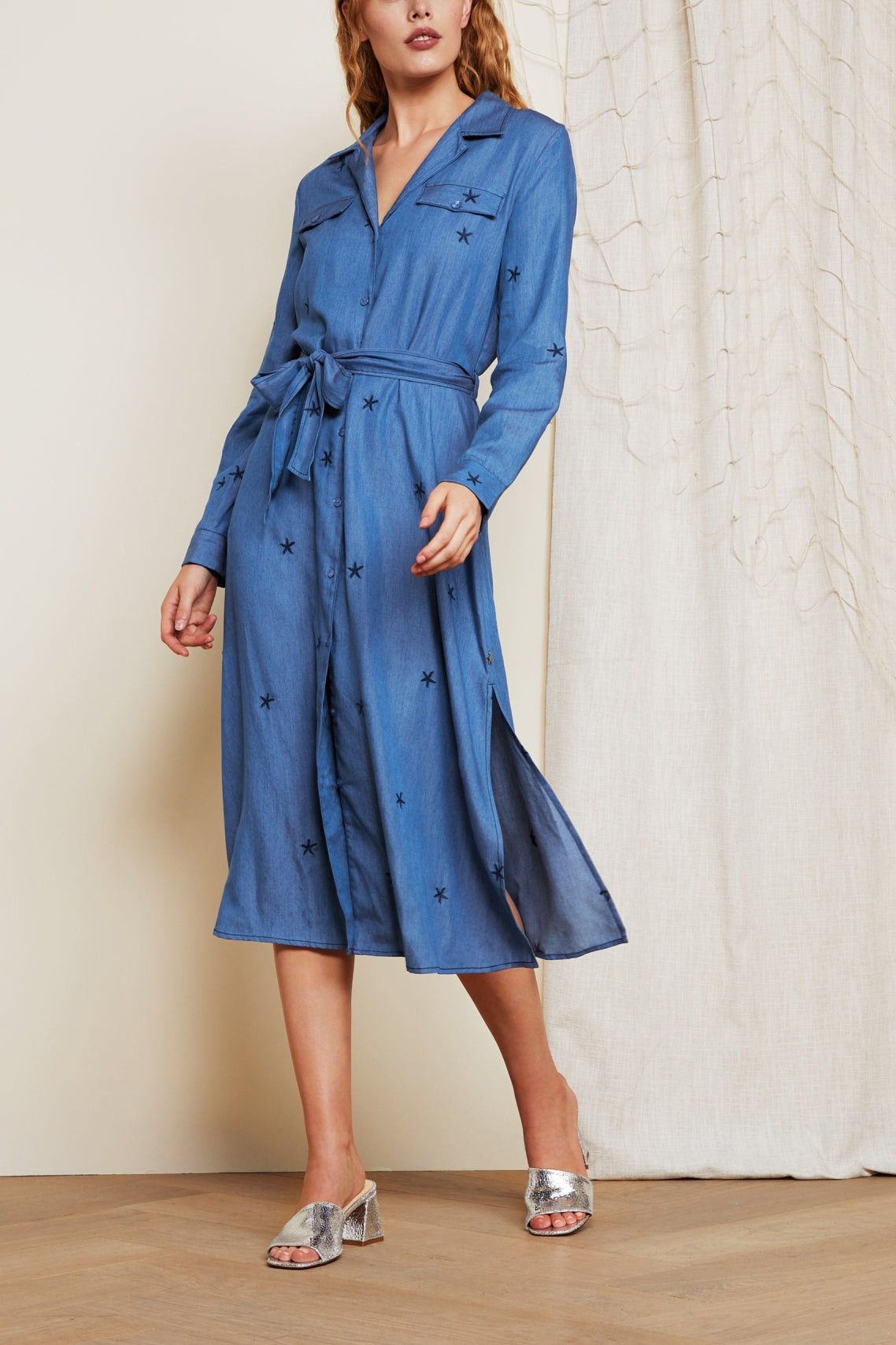 Thea Chambray Dress Fabienne chapot - second hand