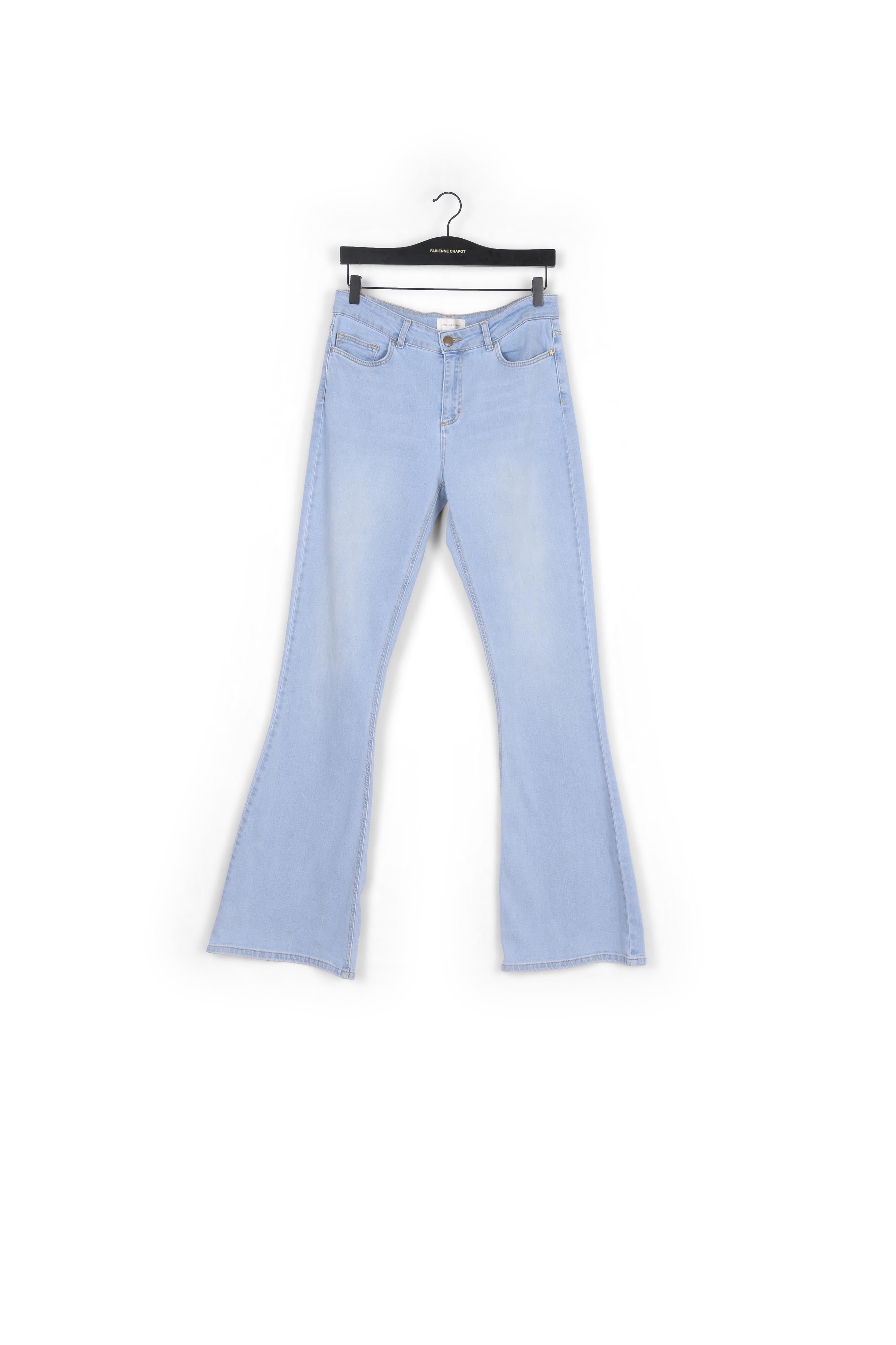 Eva Denim Flare Trousers Fabienne chapot - second hand