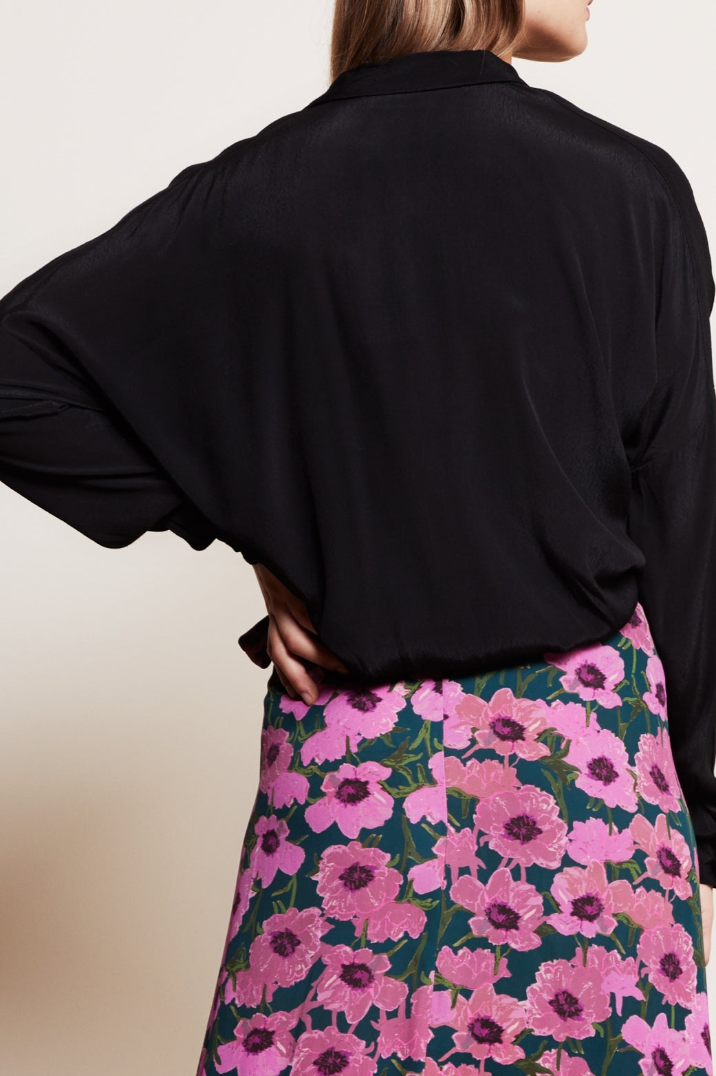 Sia Solid Blouse Fabienne chapot - second hand