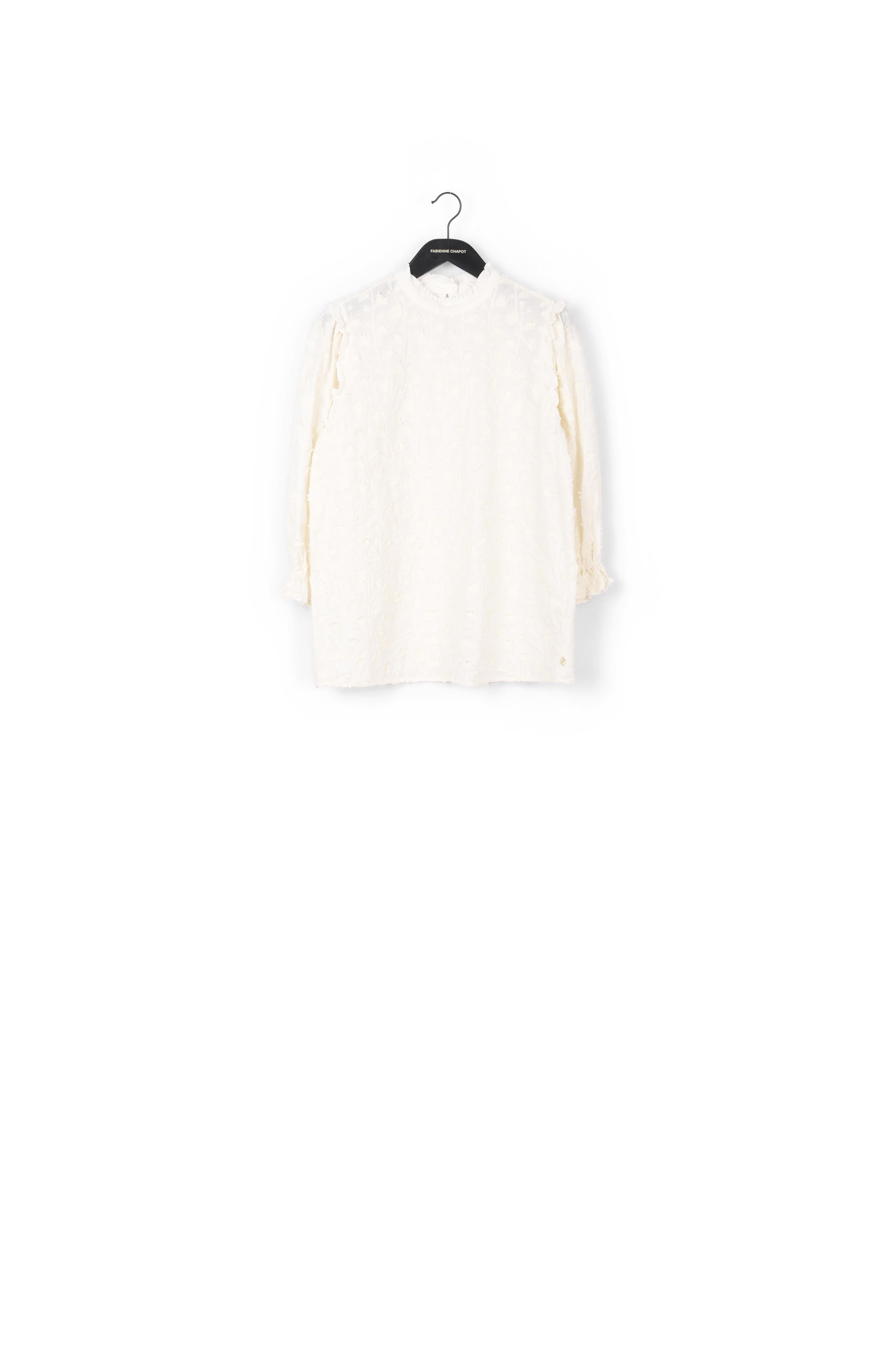 Fien Broderie Top Fabienne chapot - second hand