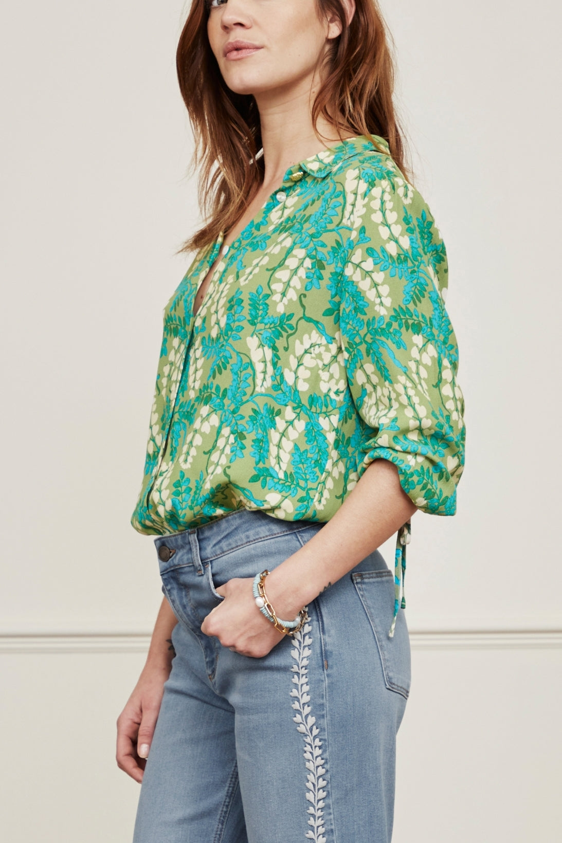 Gina Bow Blouse Fabienne chapot - second hand