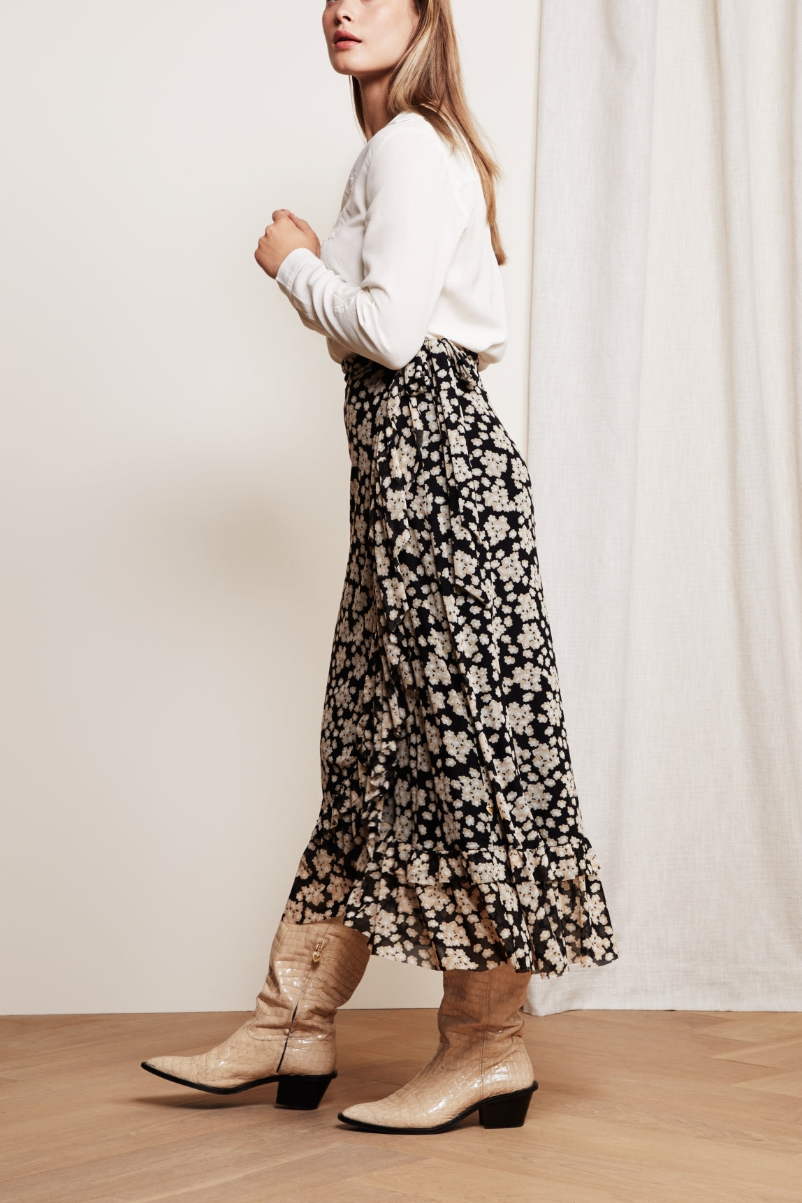 Bobo Frill Skirt Fabienne chapot - second hand