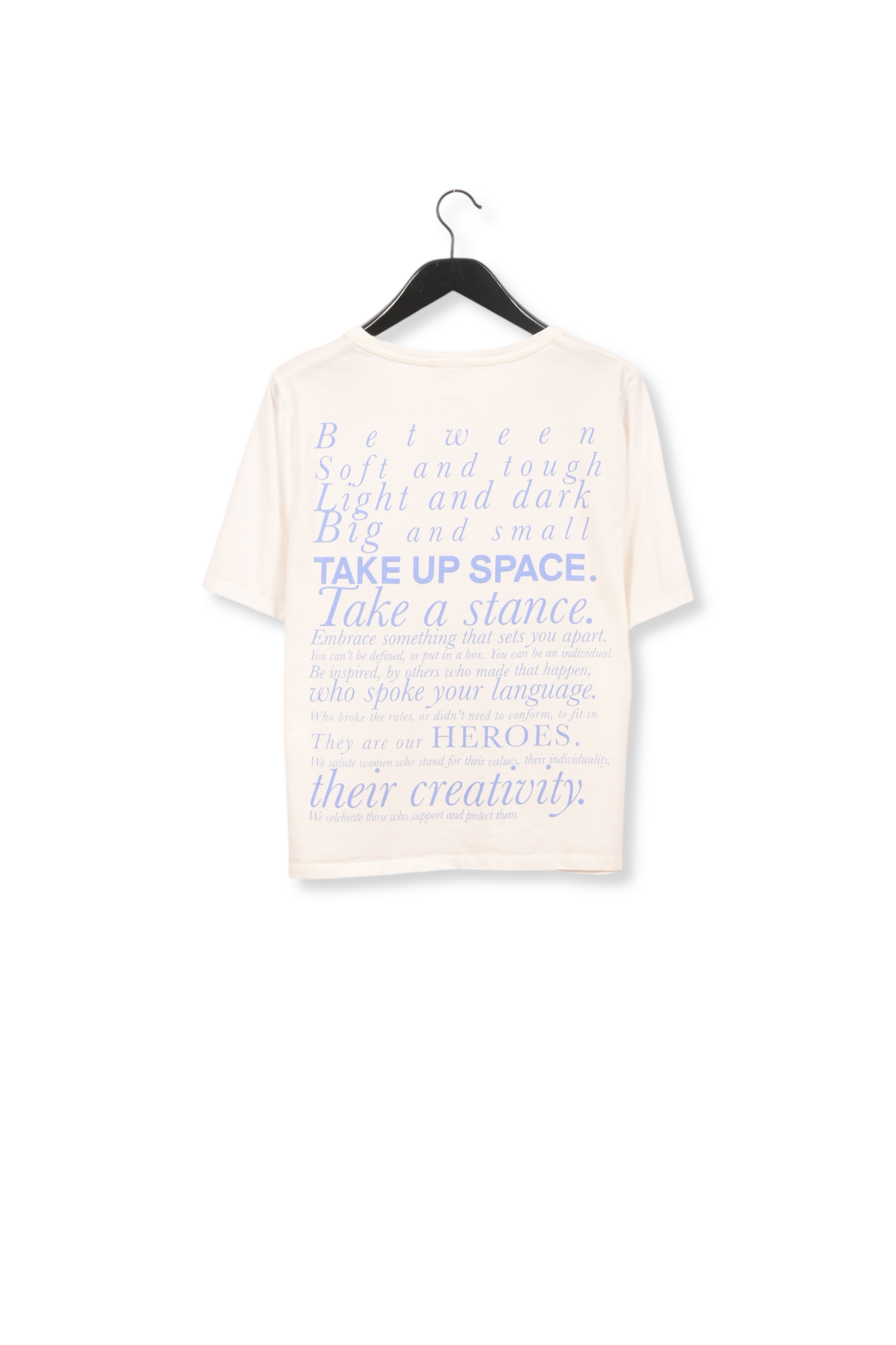 Fay Poem Blue T-shirt Fabienne chapot - second hand