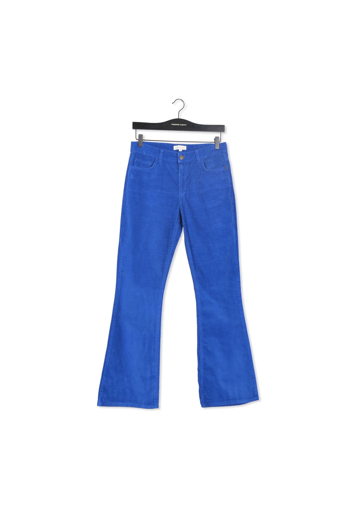 Eva Corduroy Flare Trousers Fabienne chapot - second hand