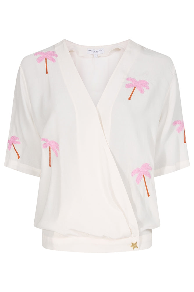 Vera Sophie Embroidery Top Fabienne chapot - second hand