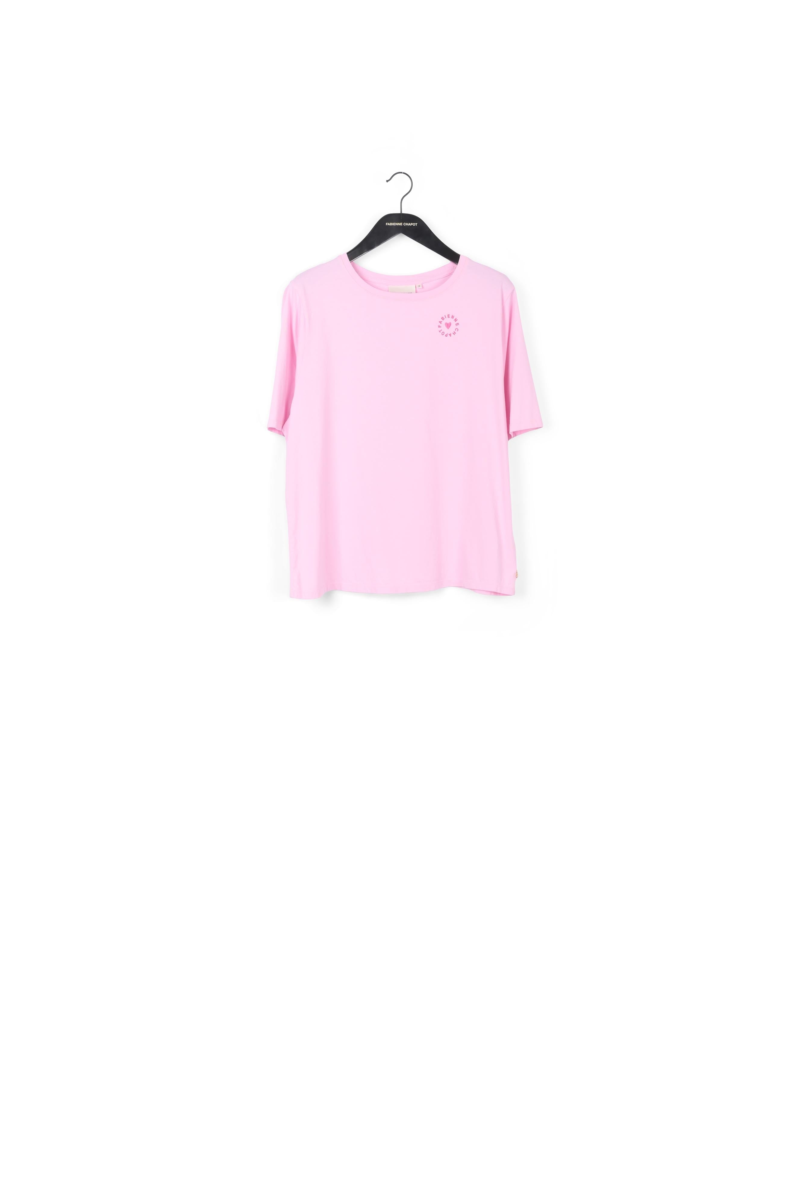 Fay Poem Pink T-shirt Fabienne chapot - second hand