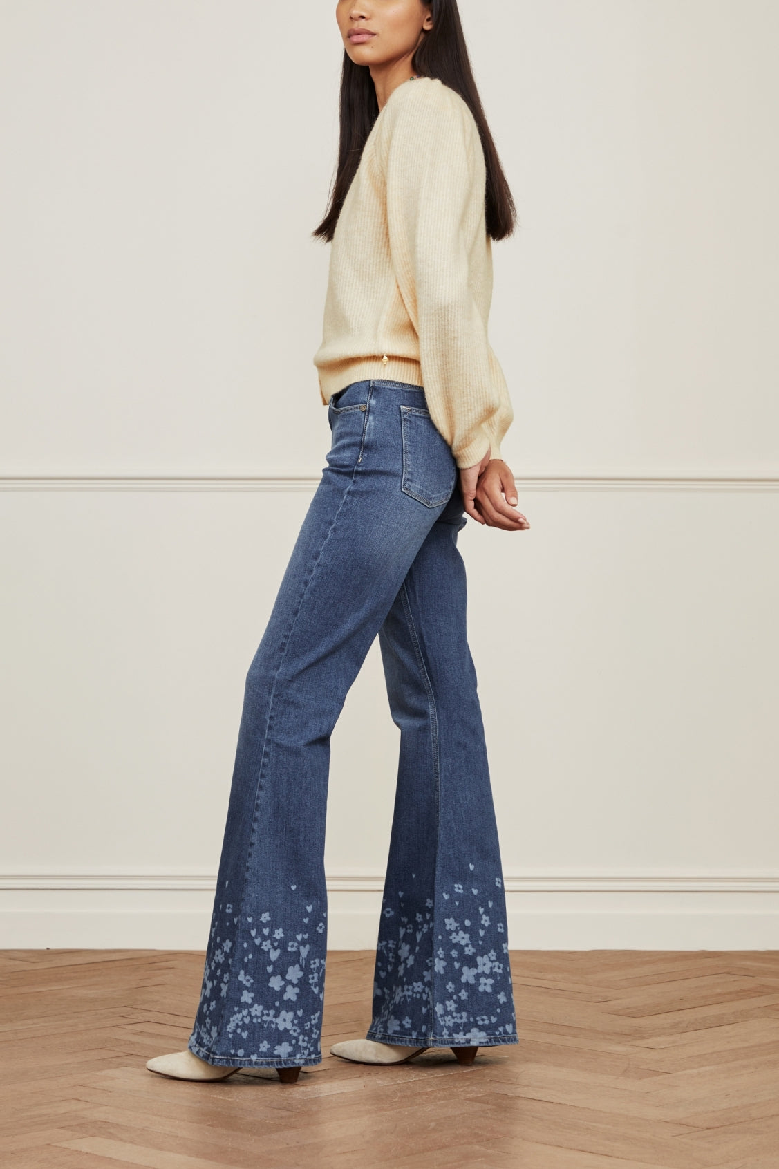 Eva Extra Flare Jeans Fabienne chapot - second hand