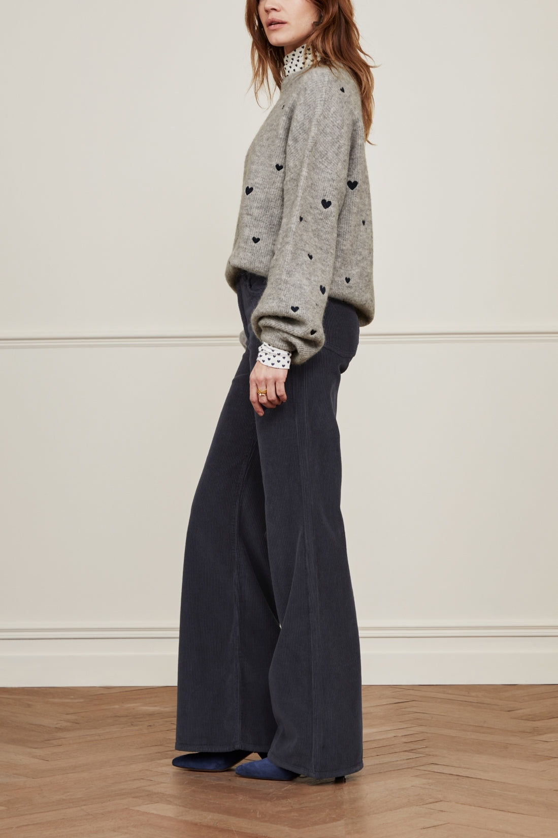 Eva Cord Wide Leg Trousers Fabienne chapot - second hand
