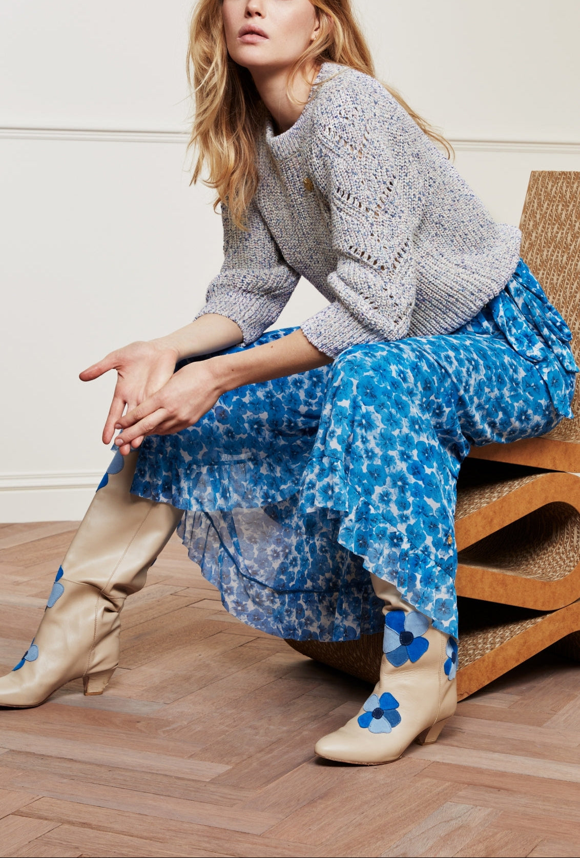 Bobo Frill Skirt Fabienne chapot - second hand