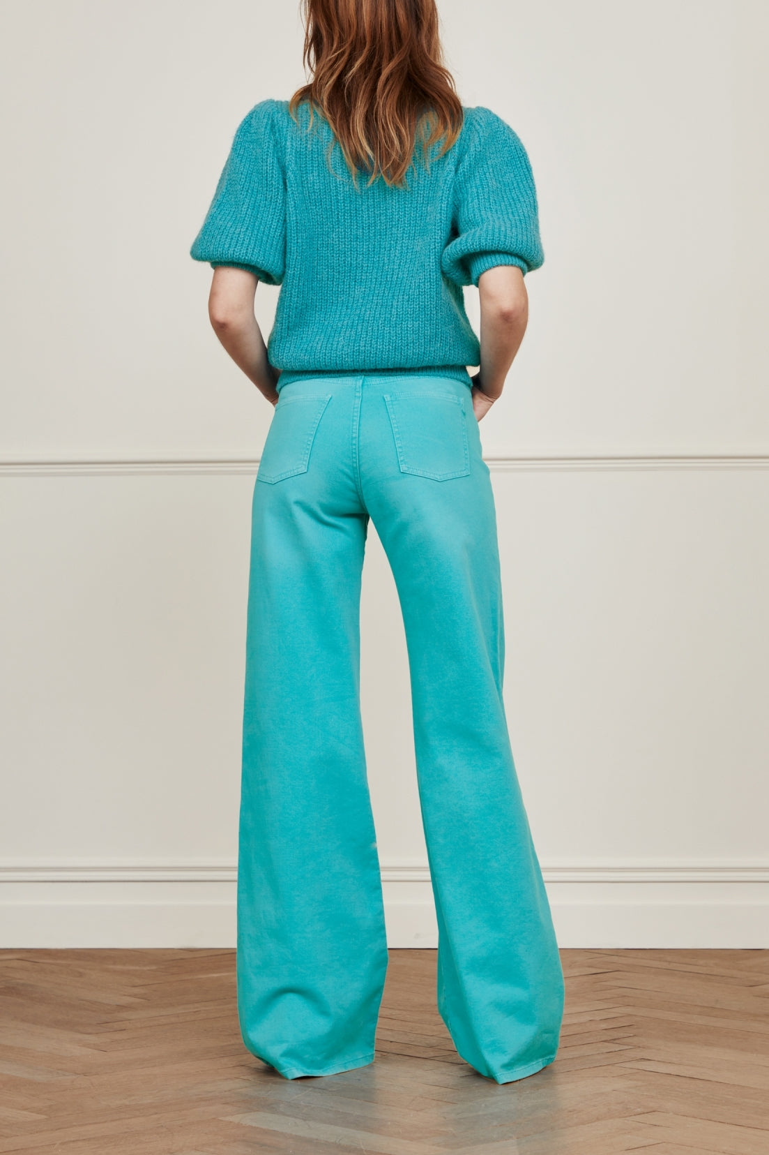 Eva wide leg trousers Fabienne chapot - second hand