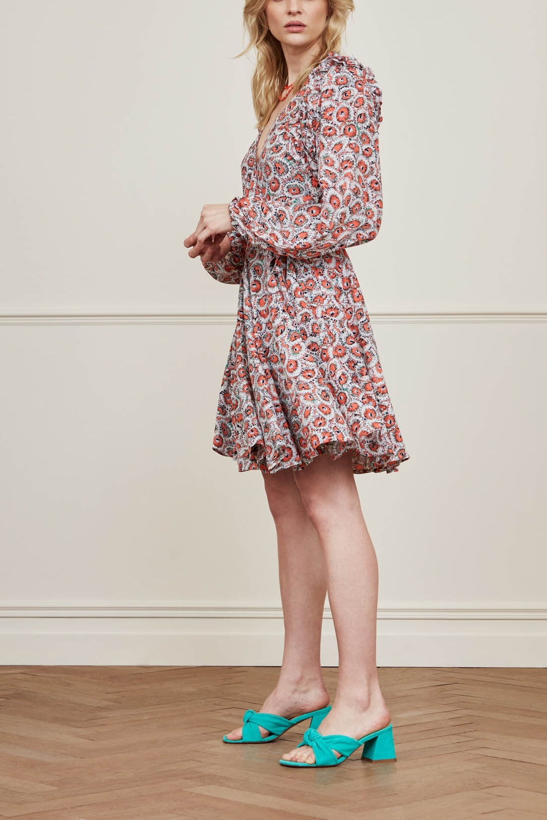 Azure Short Dress Fabienne chapot - second hand